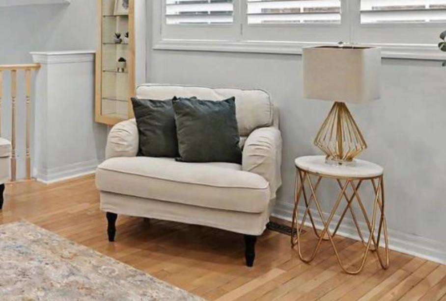 White Ikea Armchair