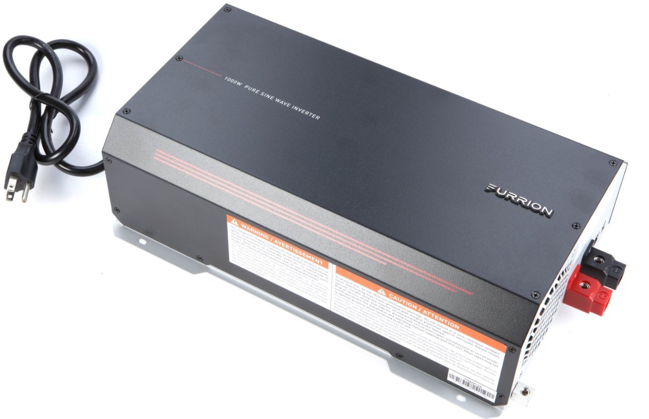 Furrion 1000W 12V Pure Sine Wave Power Inverter -Model FIVBDP10A - photo 3