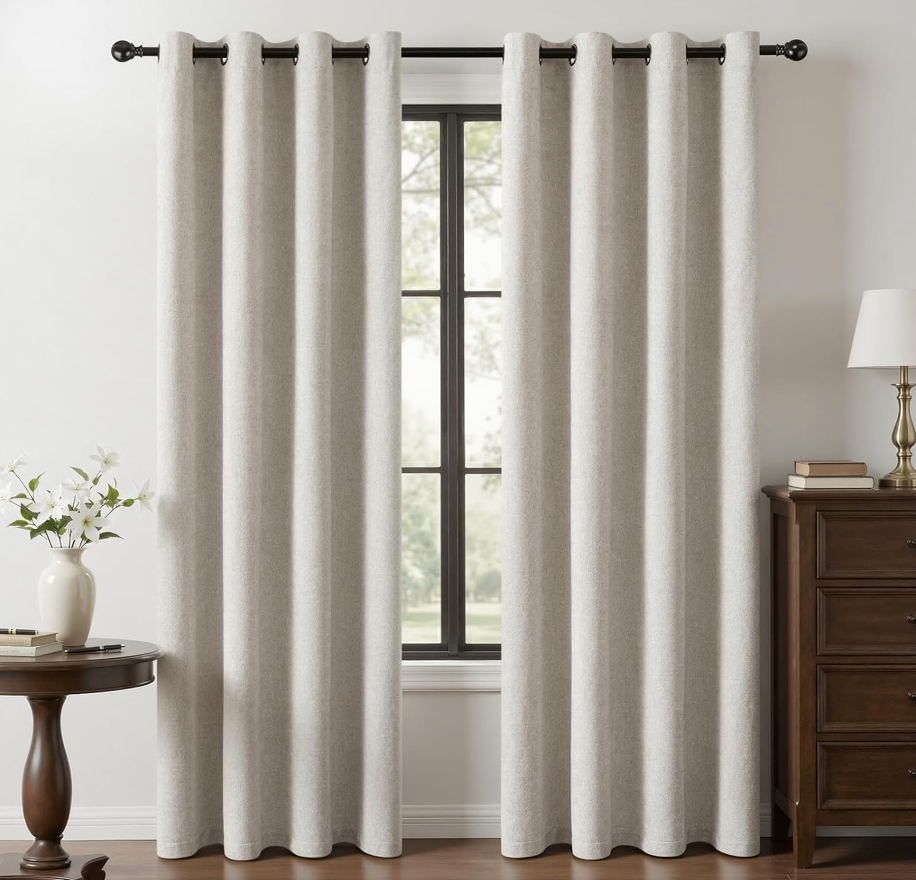 New Blackout Curtains 96" x 52"