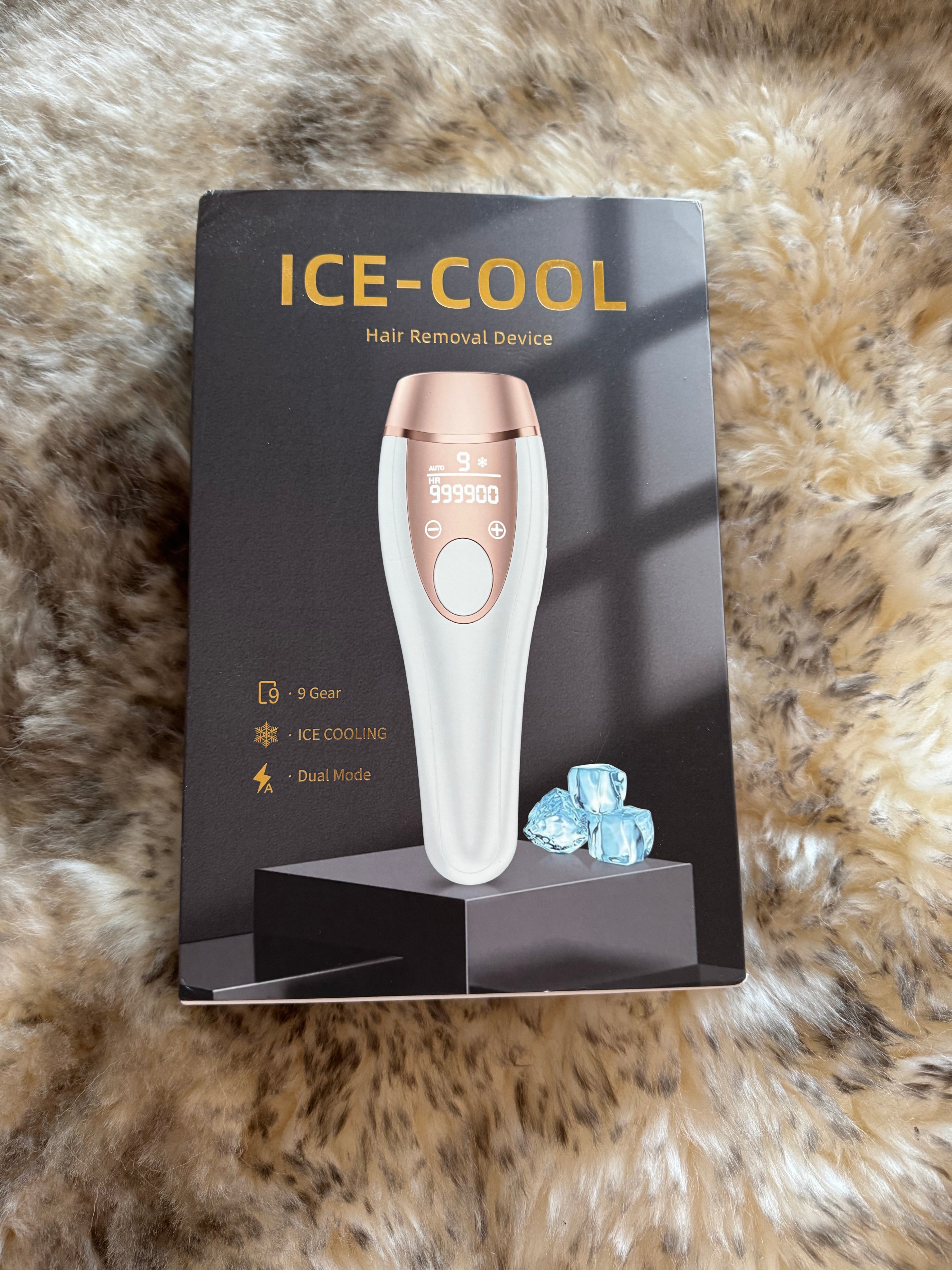 ICE-COOL Hand-held Hair Removal Device