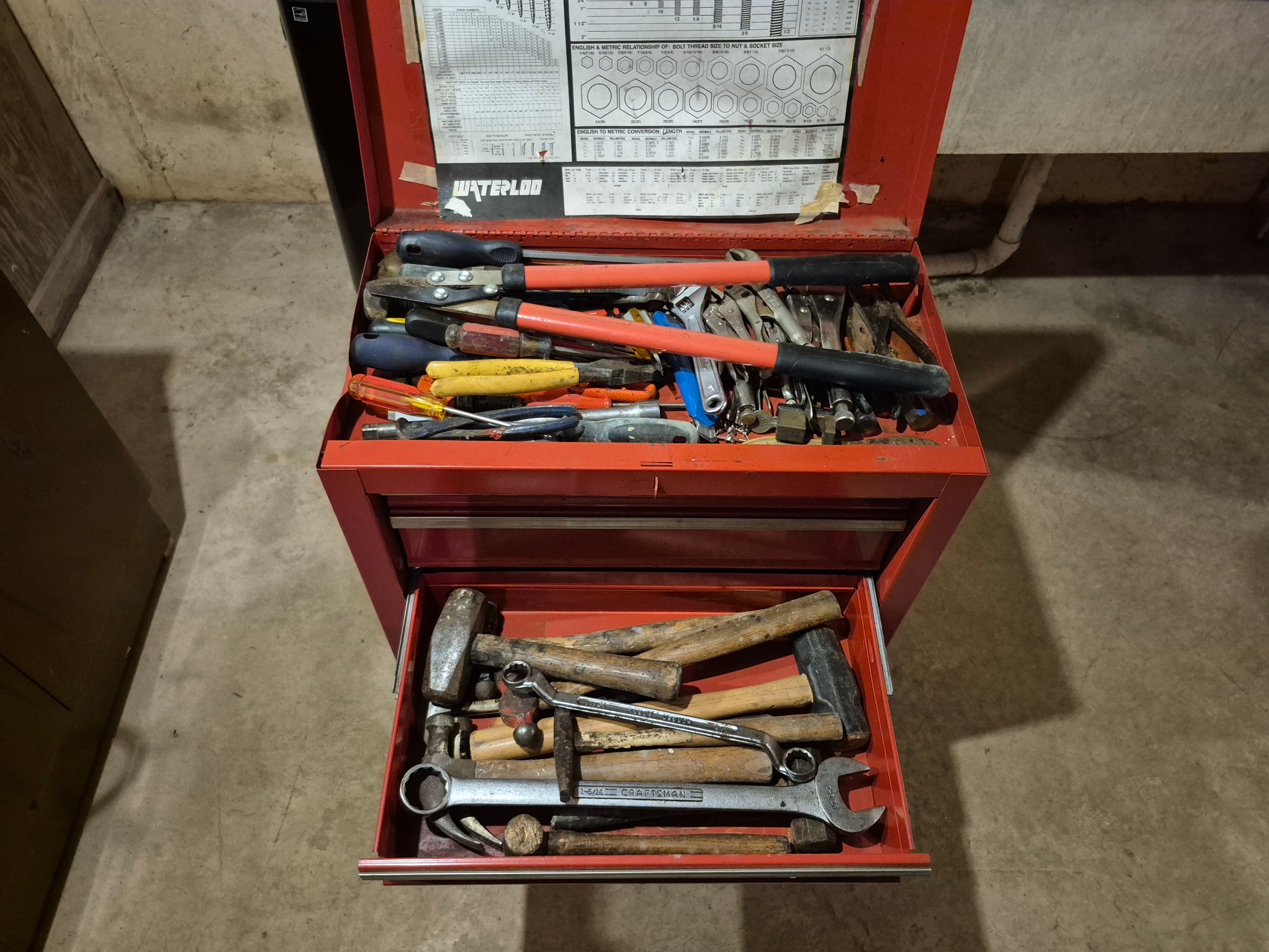 Waterloo Rolling Tool Chest with Tools - photo 4