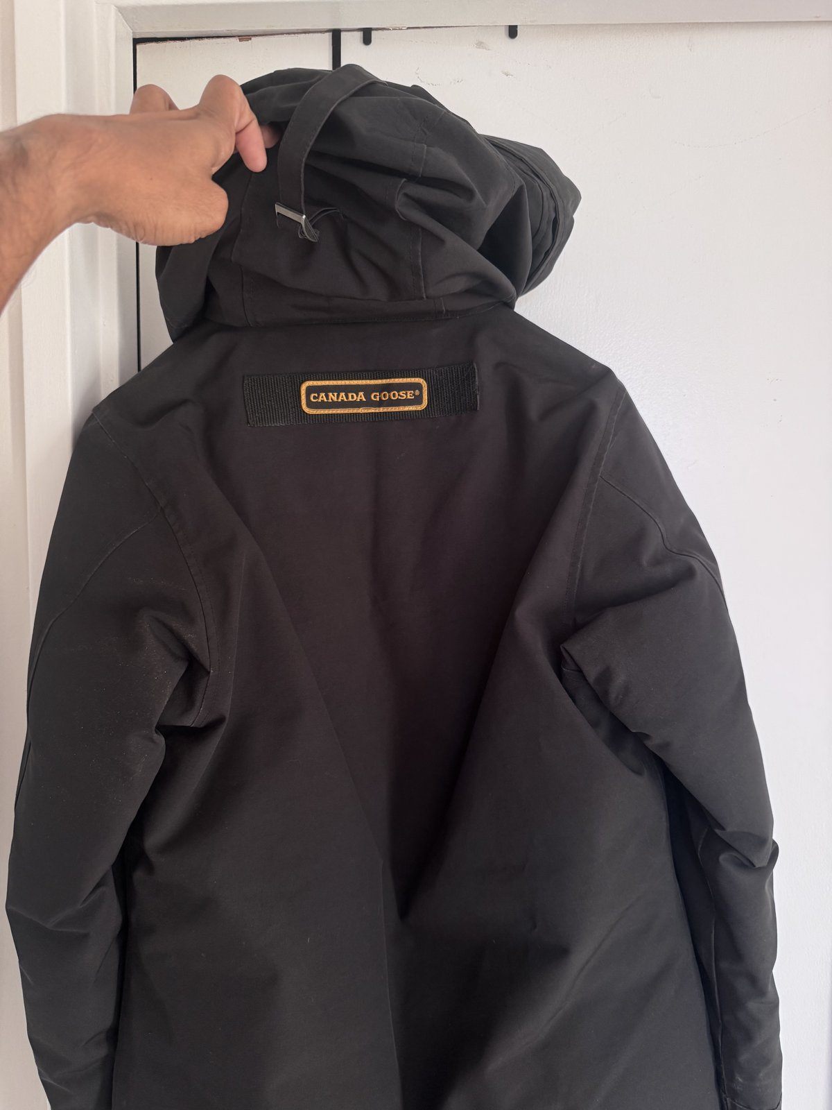 Canada Goose Langford Parka, Fusion Fit, Size Small, Black - photo 3