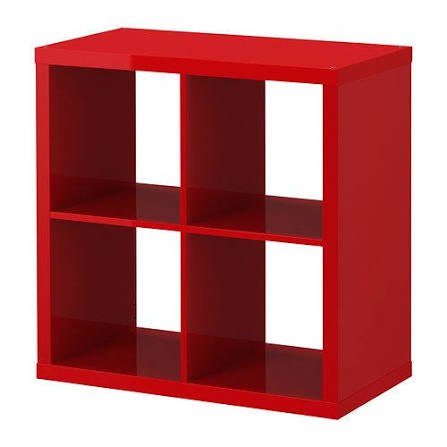 Red book shelf