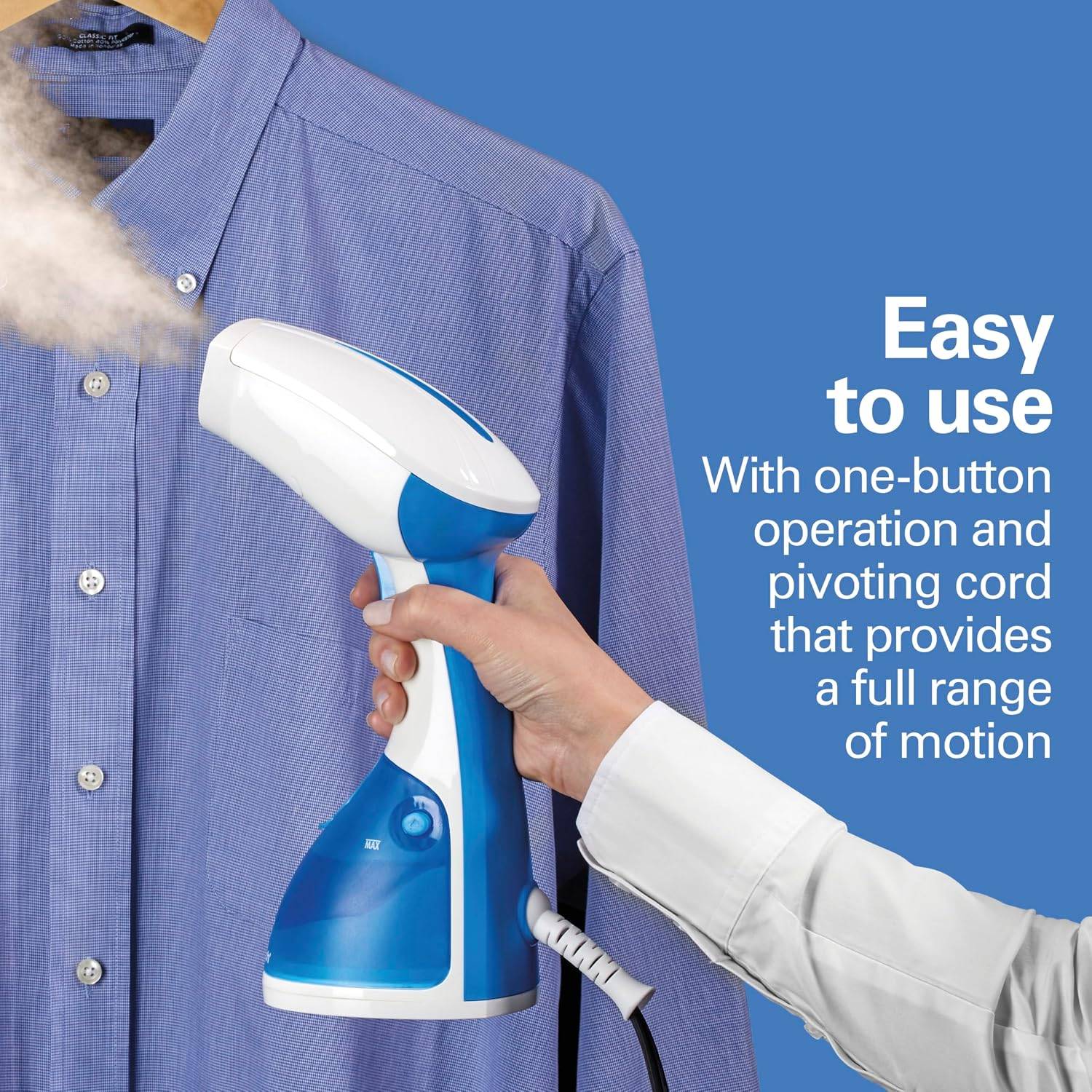 Hamilton Beach Handheld Garment Steamer – $15 - photo 3