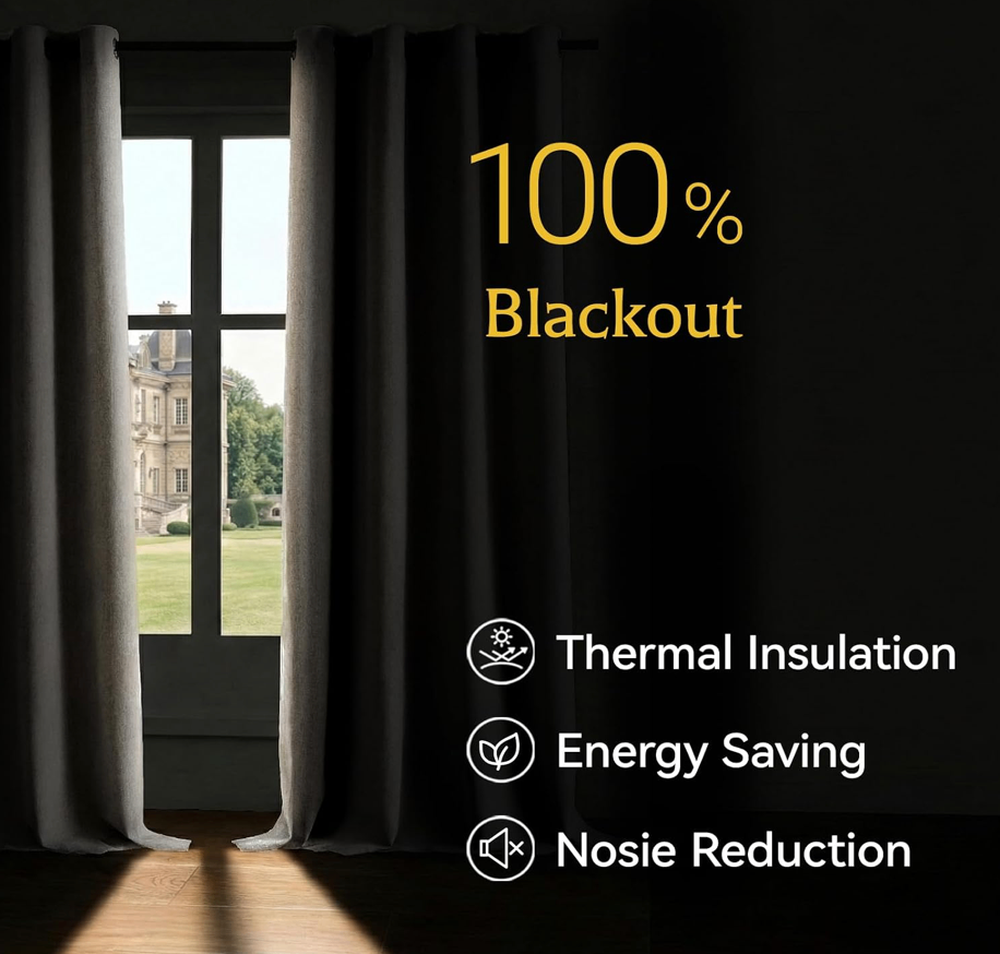 New Blackout Curtains 96" x 52" - photo 4