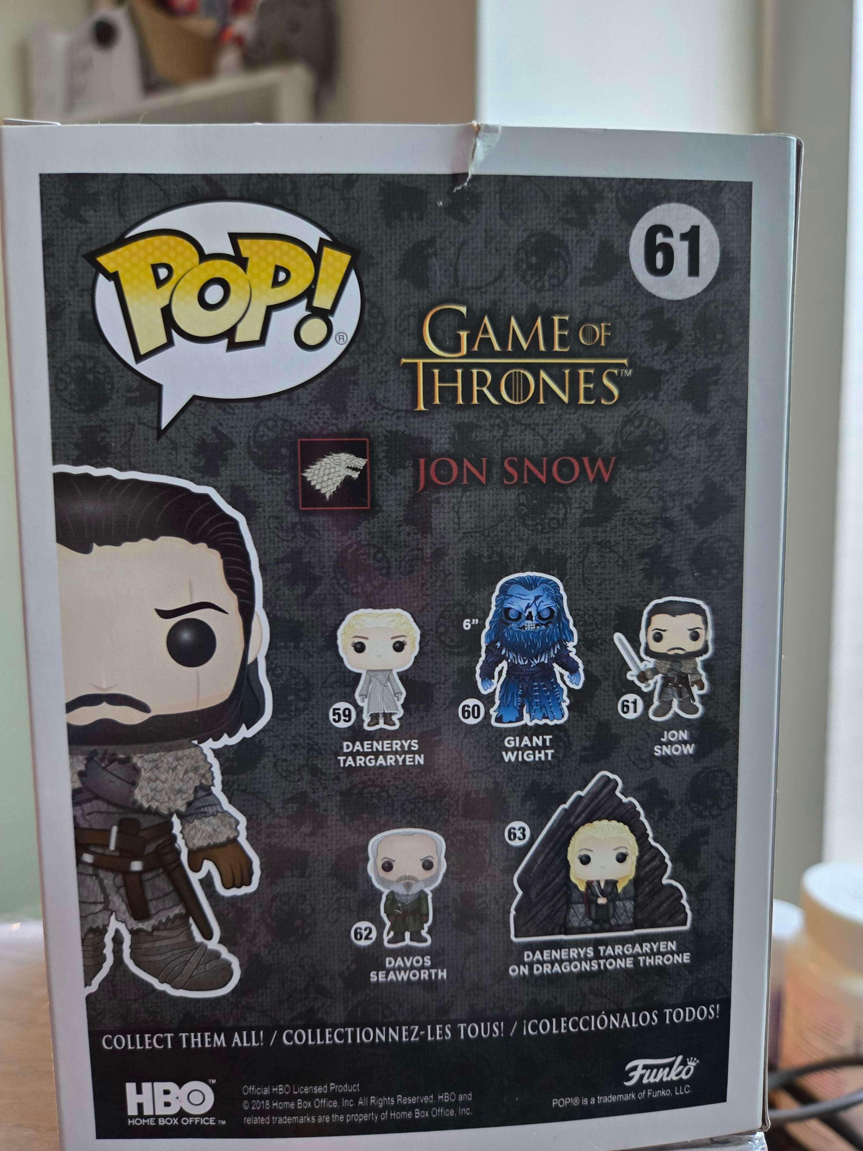 Game of thrones funko pop's - photo 2