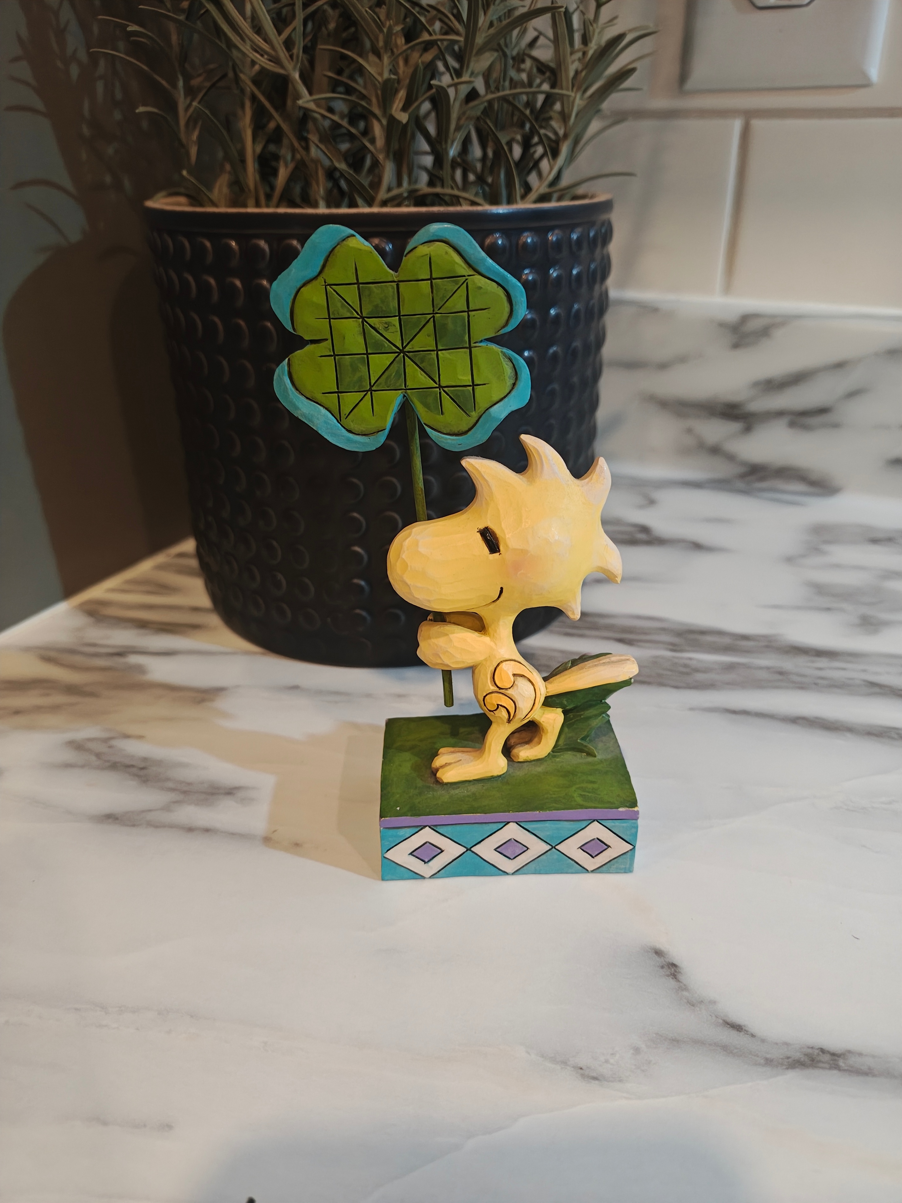 Jim Shore Peanuts Woodstock “Luck of the Woodstock” Figurine