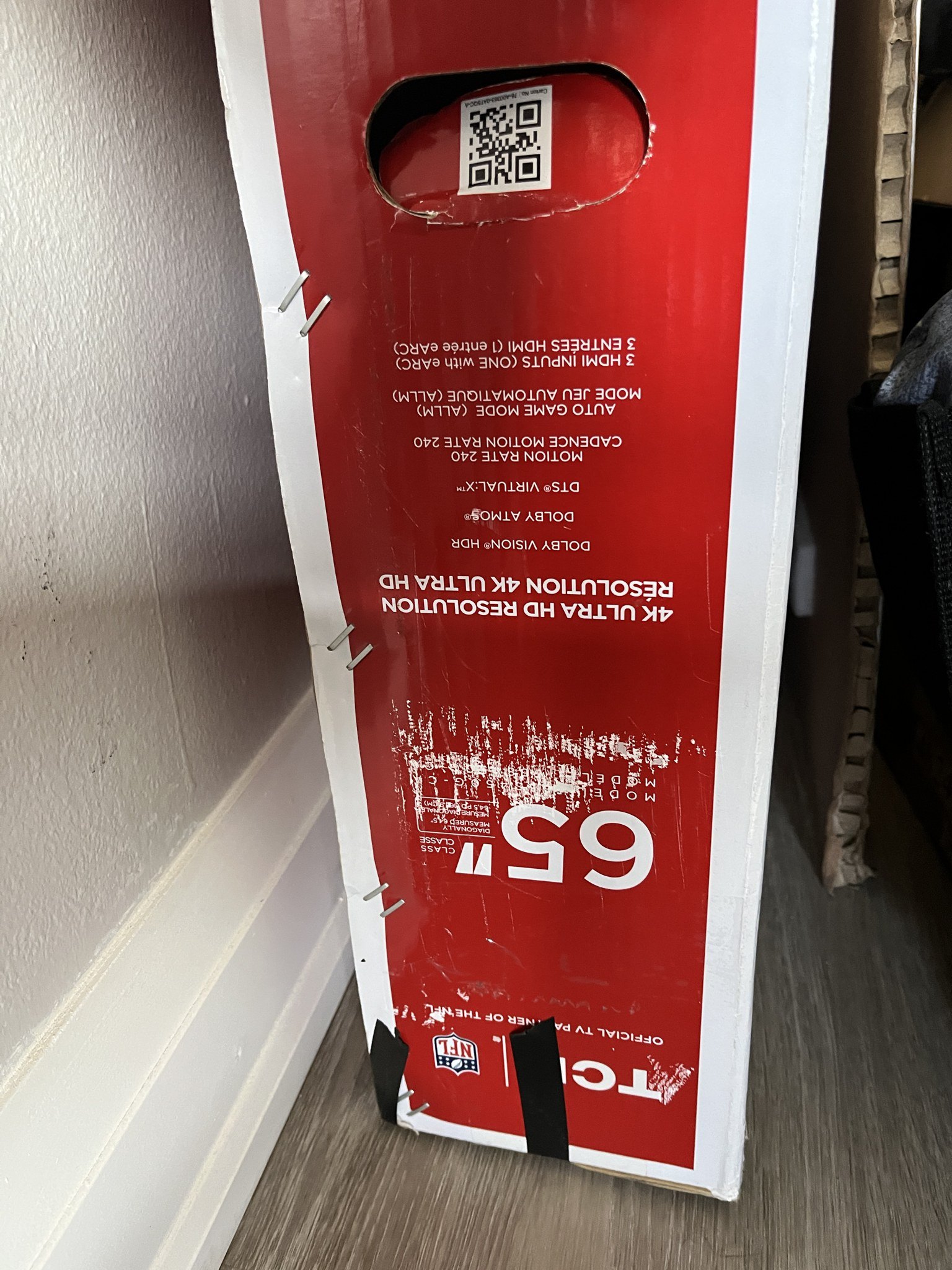TCL 65-inch 4K Google TV + Remote & Box – 65S450G-CA - photo 2