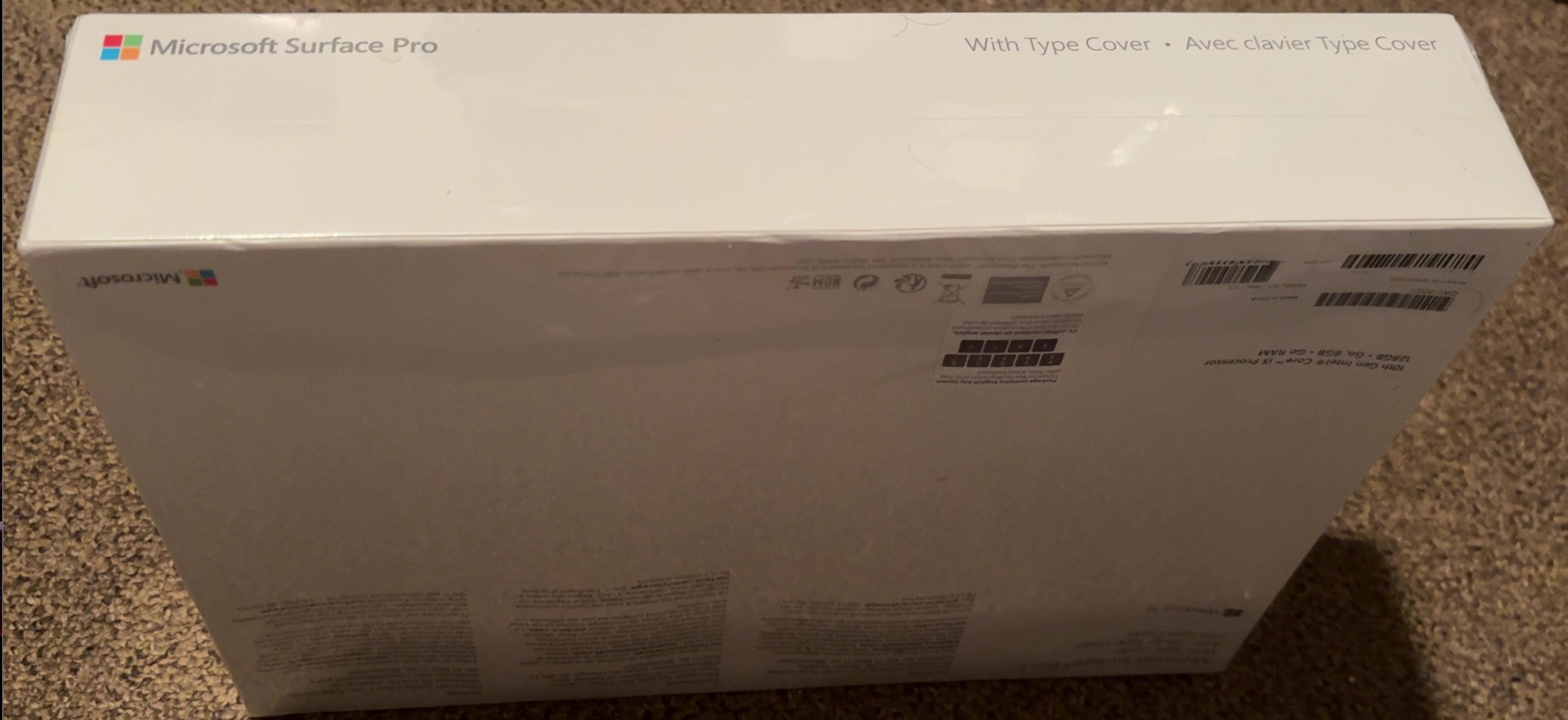 New Sealed Surface Pro 7 i5 128GB w/ Type Cover + Surface Dock 2 - photo 3