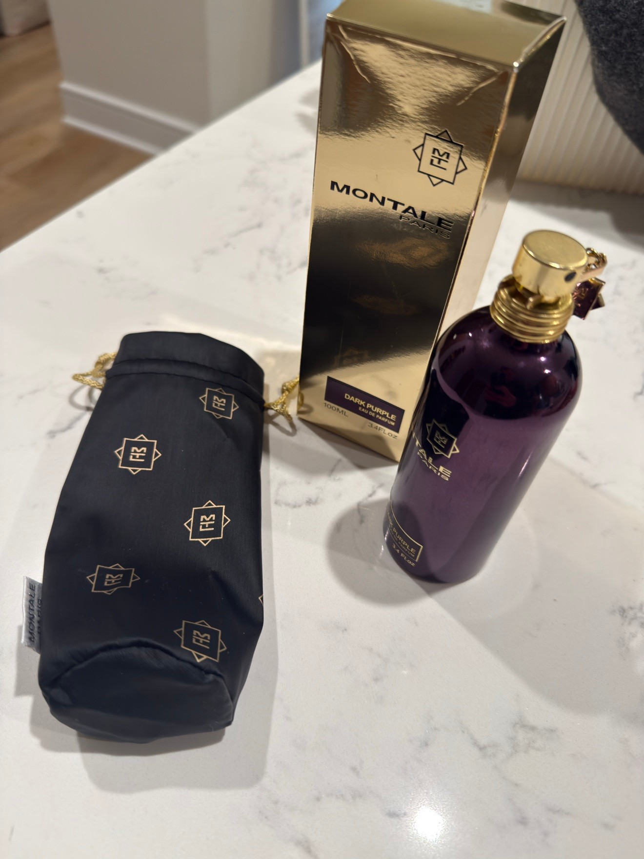 Montale Paris Dark Purple Eau de Parfum 100ml – ~50% Full - photo 2
