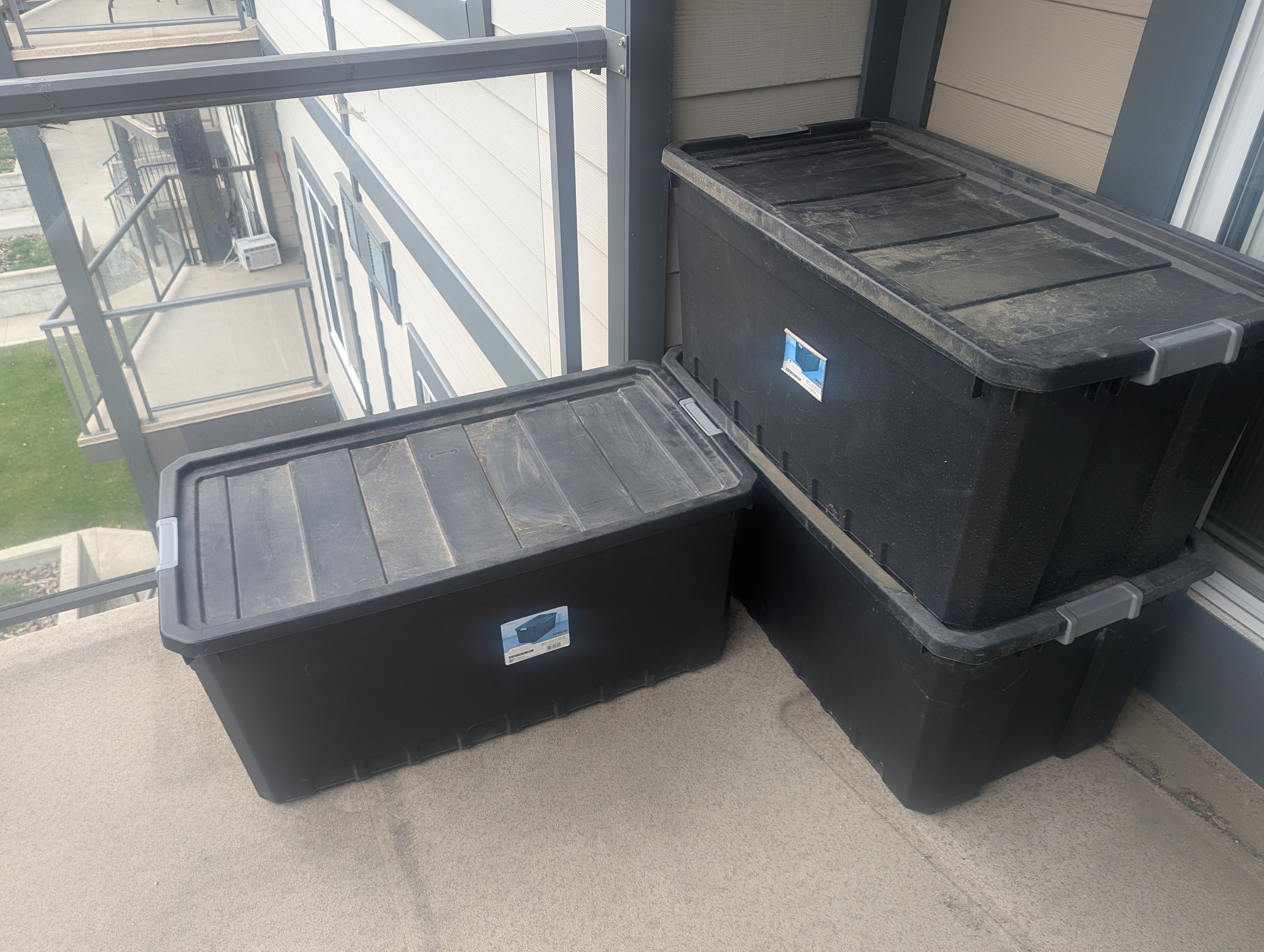 Sterilite 189L storage/moving bins - photo 3