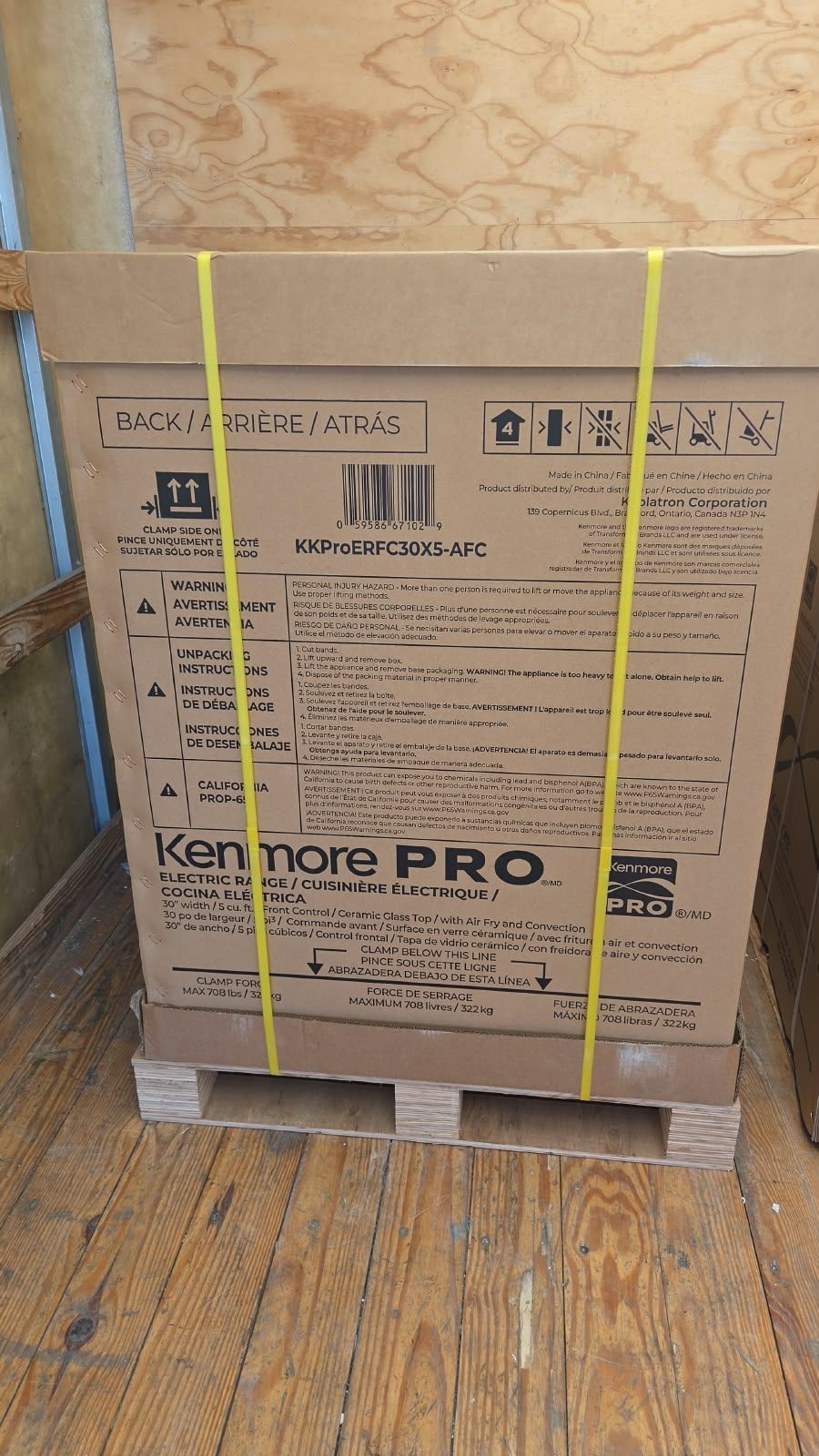 Kenmore PRO Electric Range KKProERFC30X5-AFC - photo 4