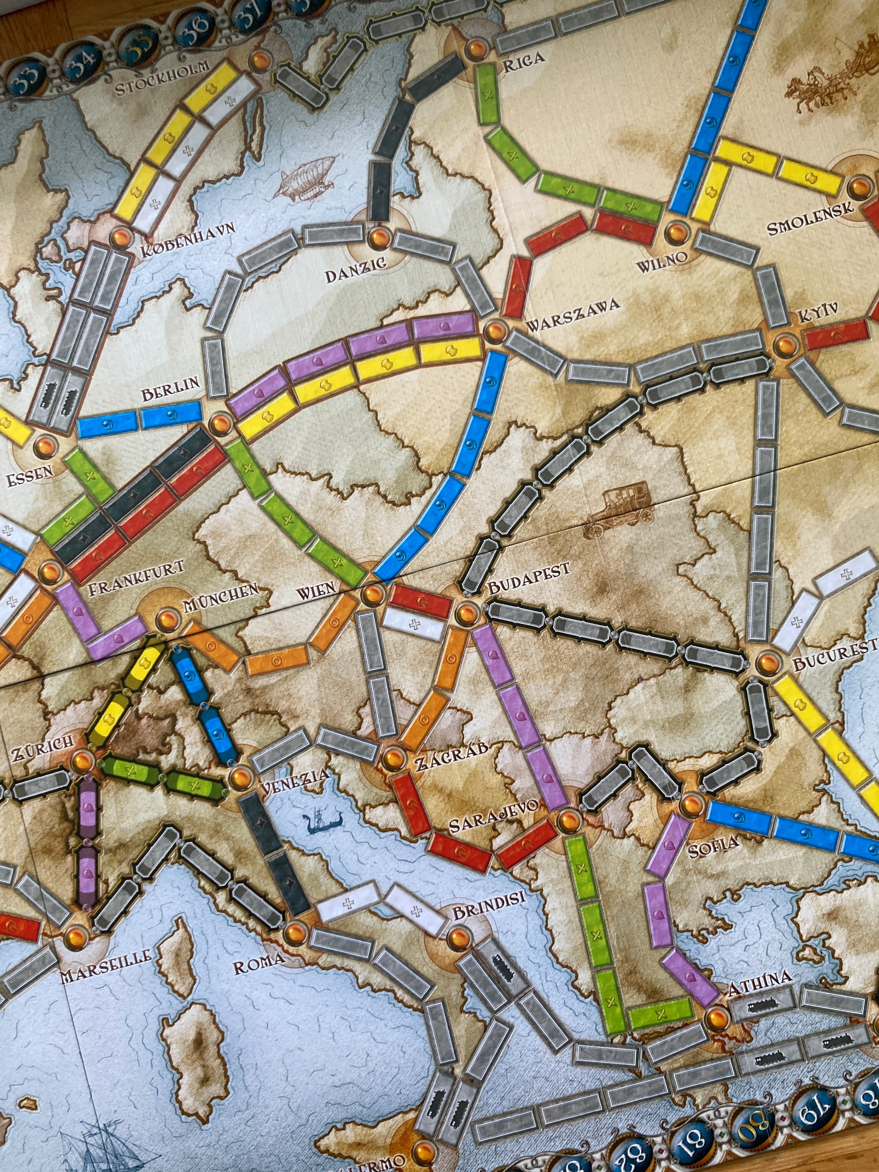Ticket to Ride Europe Board Game - photo 5