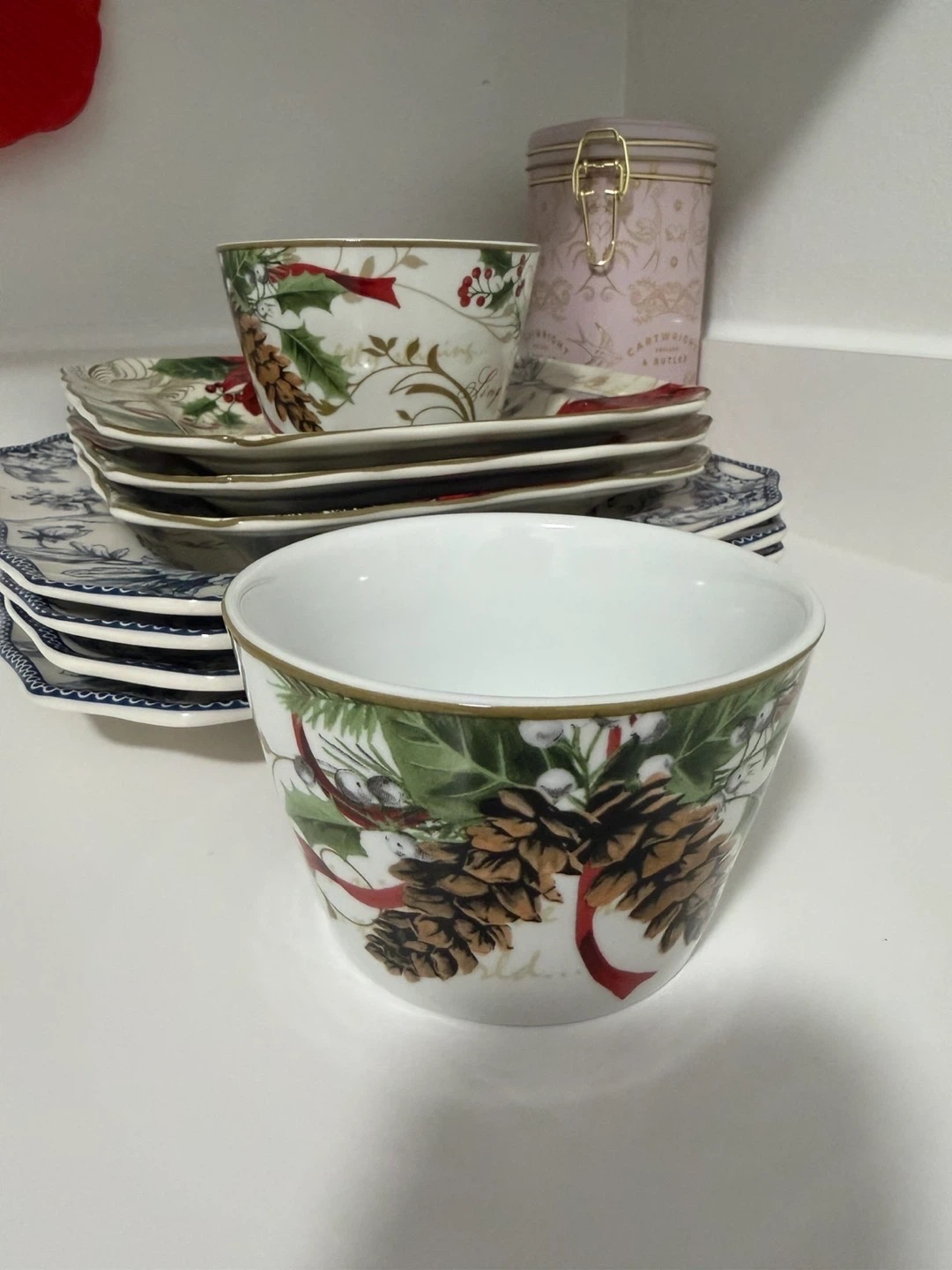 ceramic dinner and salad plates - photo 3