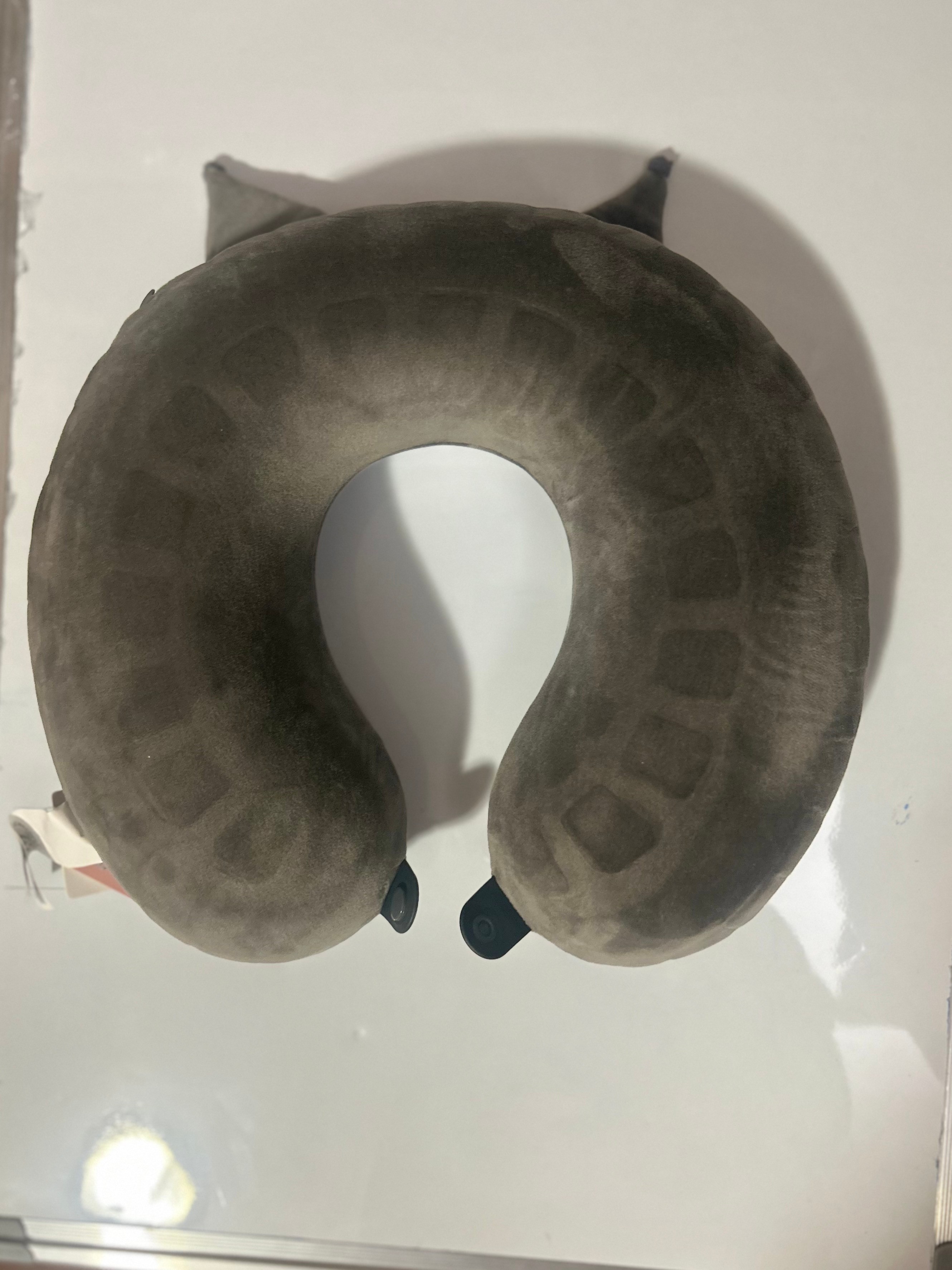 MINISO Sanrio Kuromi Neck Pillow 12.6in/32cm by 11.8in/30cm - photo 2