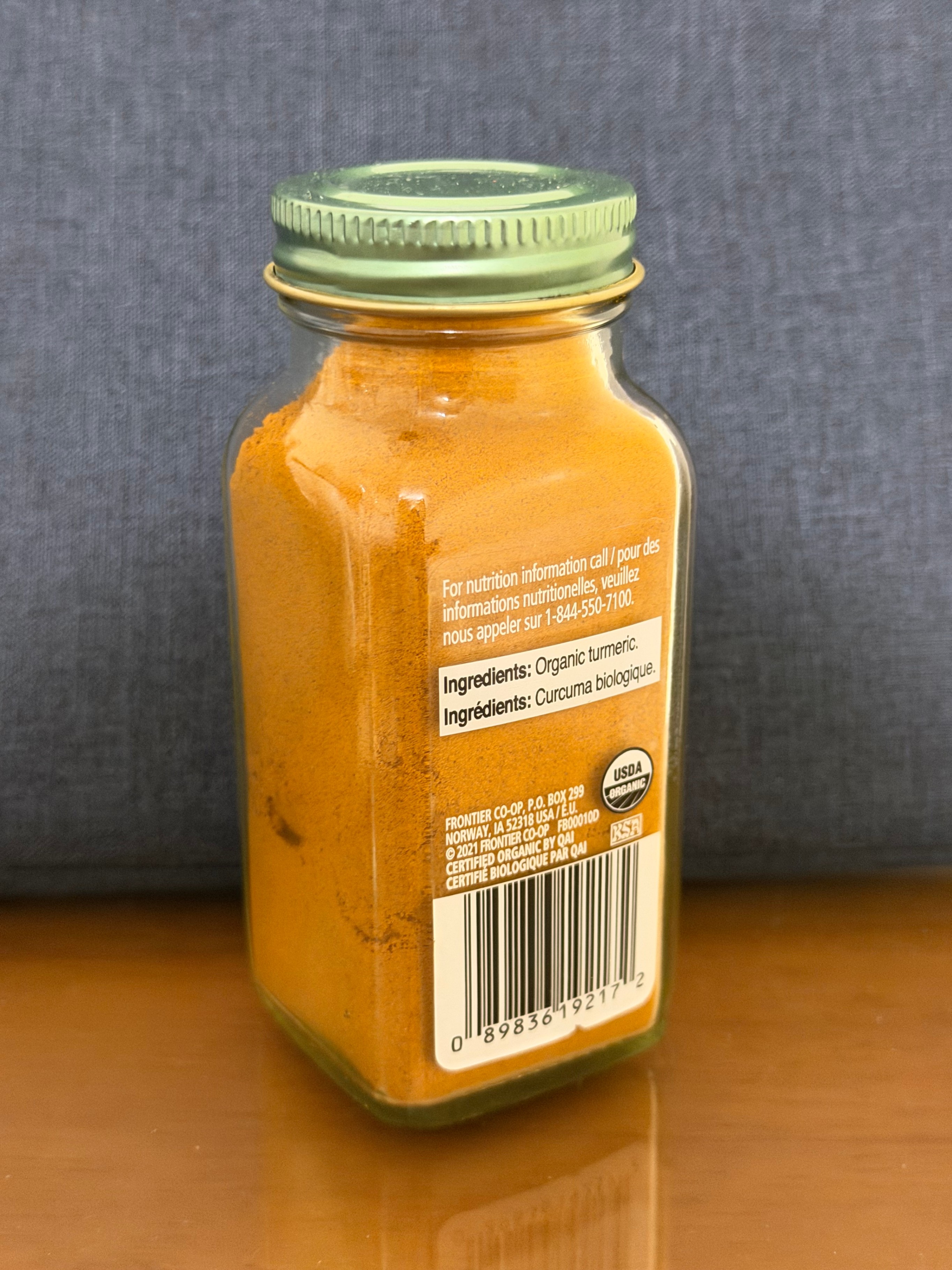 Simply Organic Turmeric Powder – 67 g - photo 3