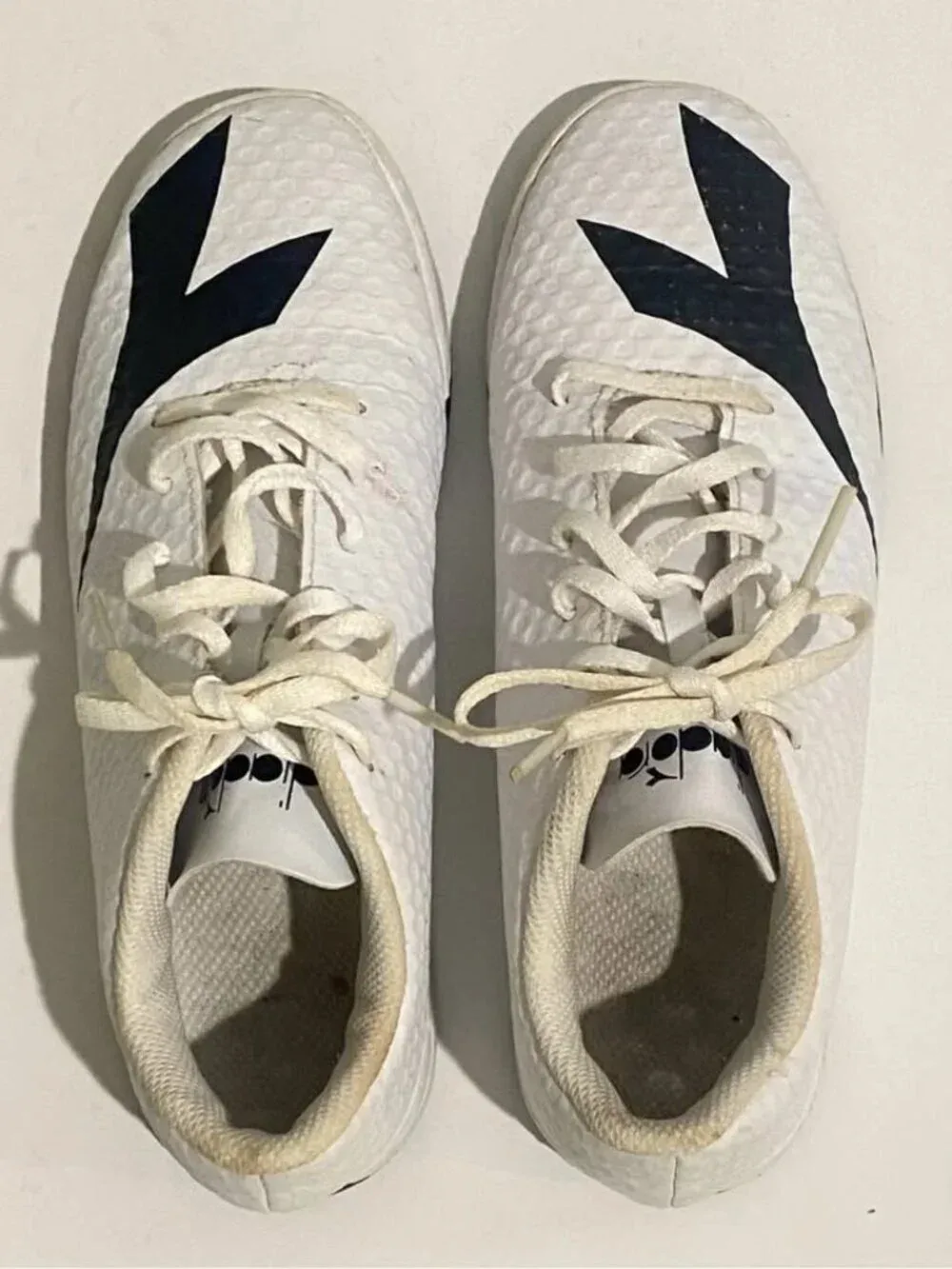 Diadora W Victory Women's 7 White & Black Low Top Athletic Shoes - photo 3