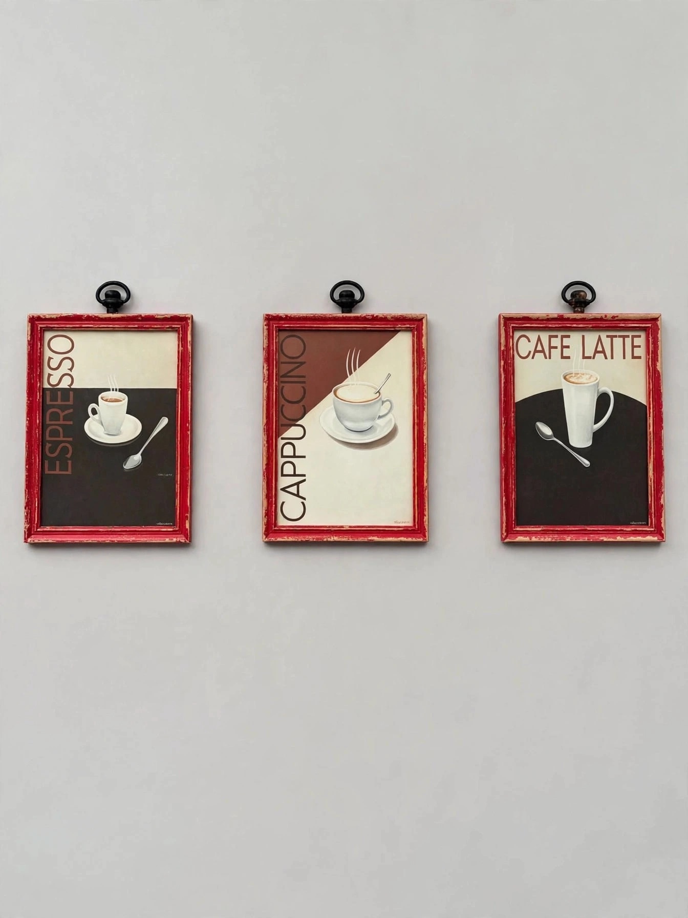 Marco Fabiano Coffee Prints Set of 3 Espresso Cappuccino - photo 2
