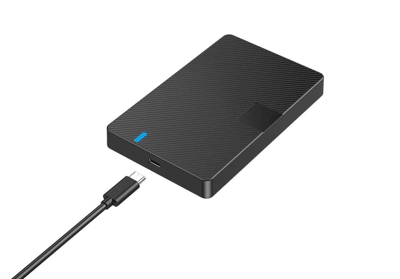 2.5" SATA HDD / SSD Enclosure USB-C / A 3.1 - photo 3