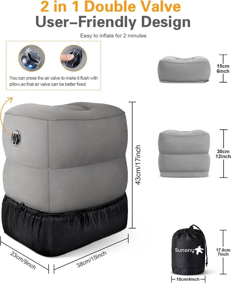 Inflatable Pillow for Airplanes - photo 5