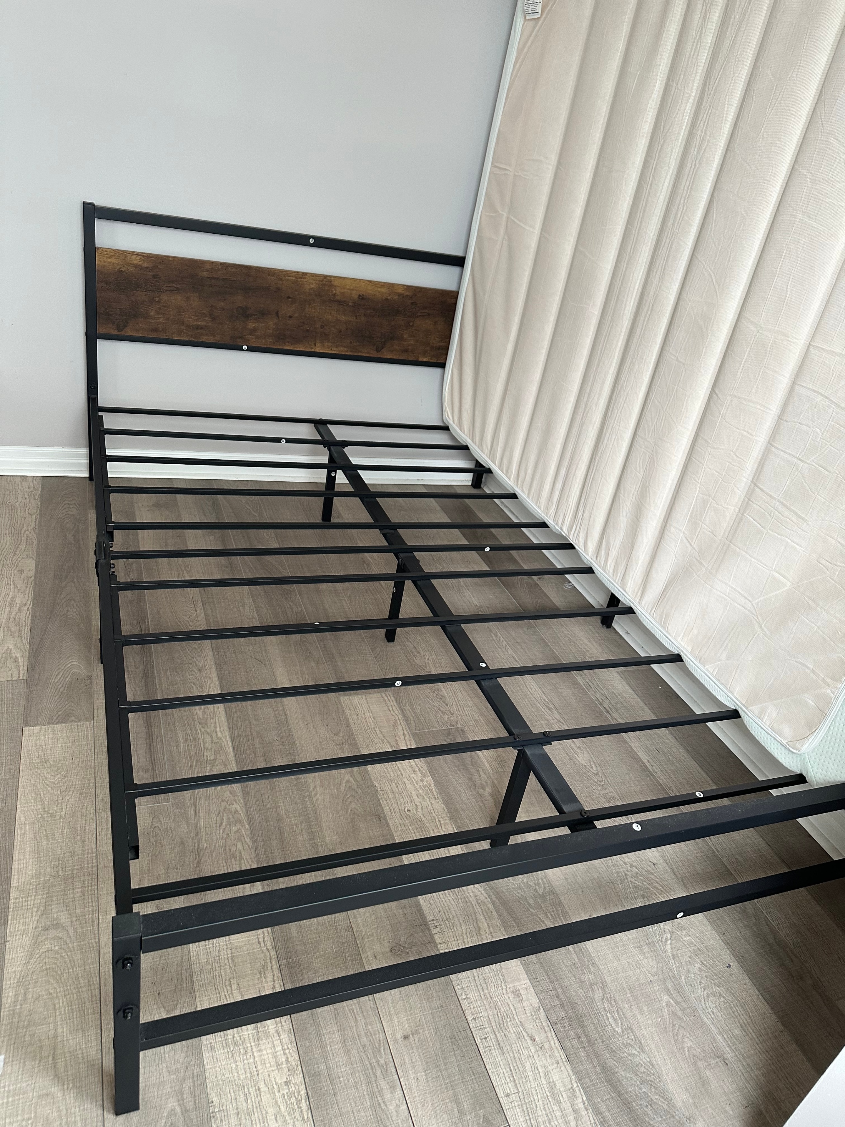 Queen Metal Platform Bed Frame