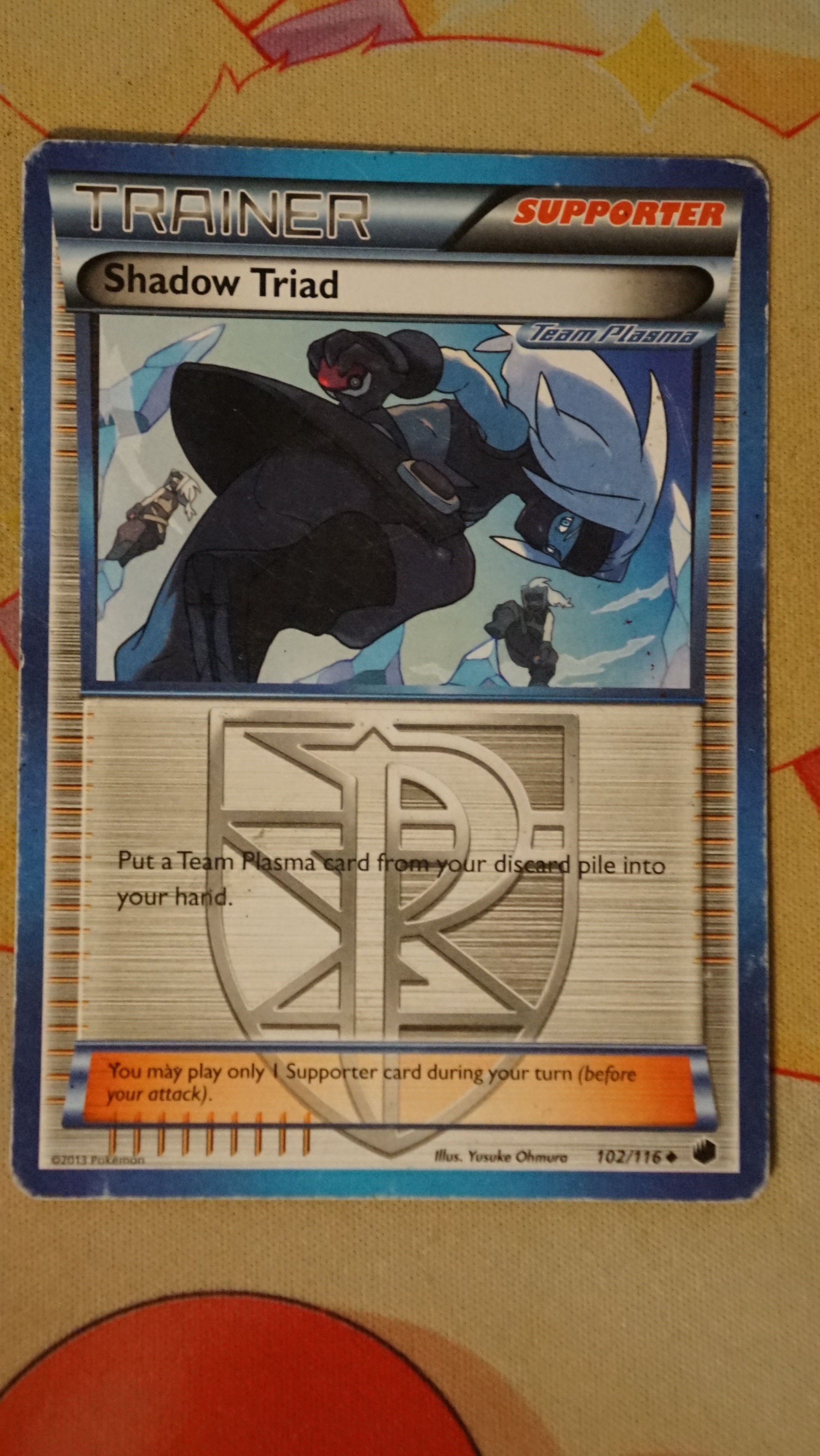 Pokemon Shadow Triad 102/116 Plasma Freeze MP - photo 3