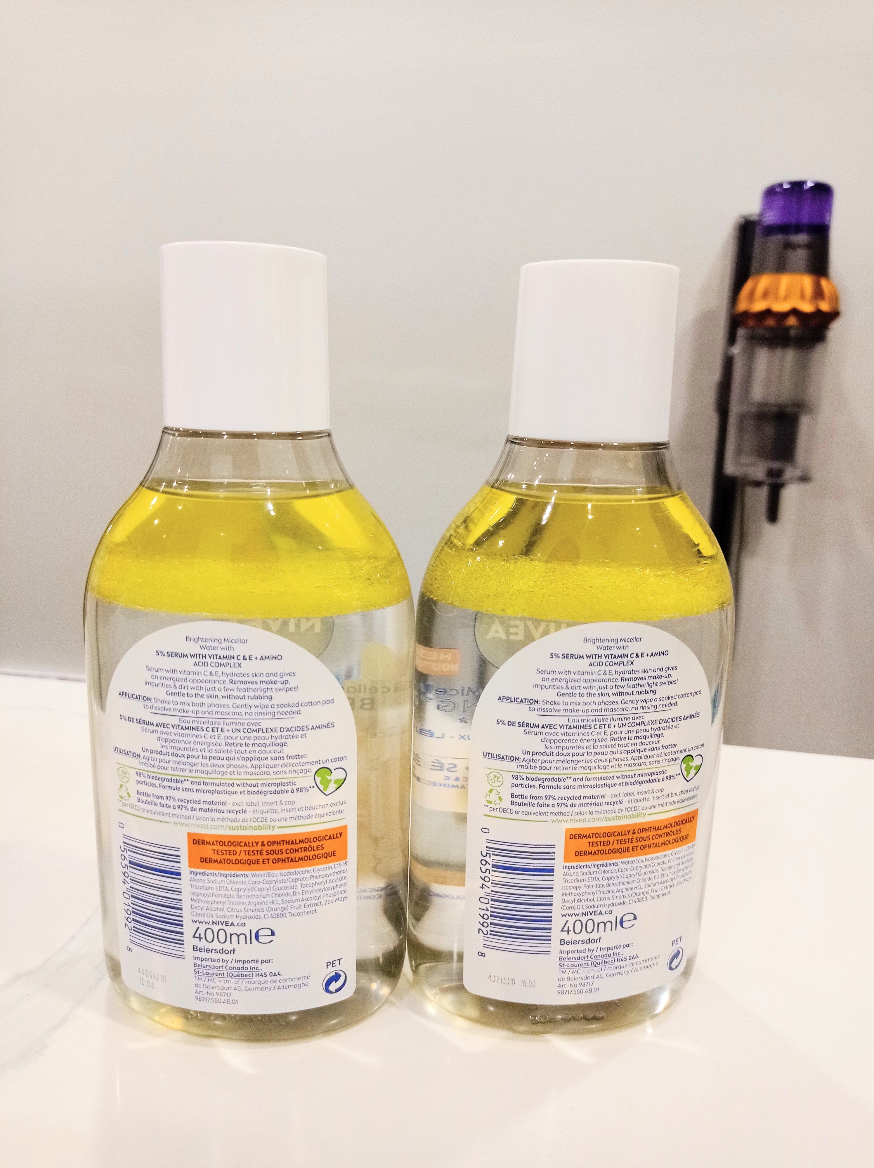 Brand New NIVEA Skin Brightening Micellar Water, Face Cleanser - photo 2