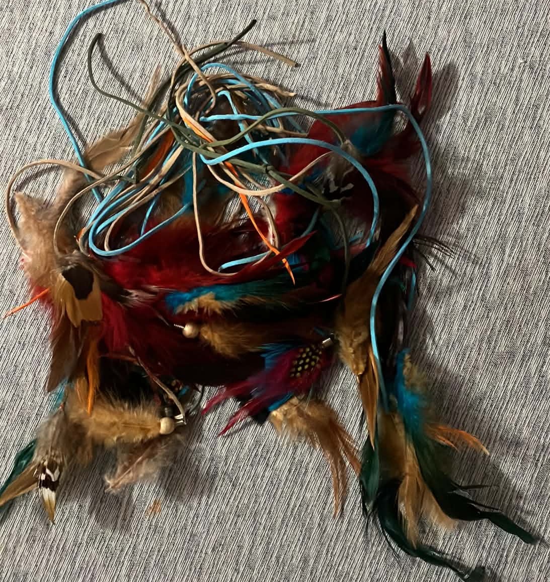 Bag of Feathers (ziplock sandwich bag)