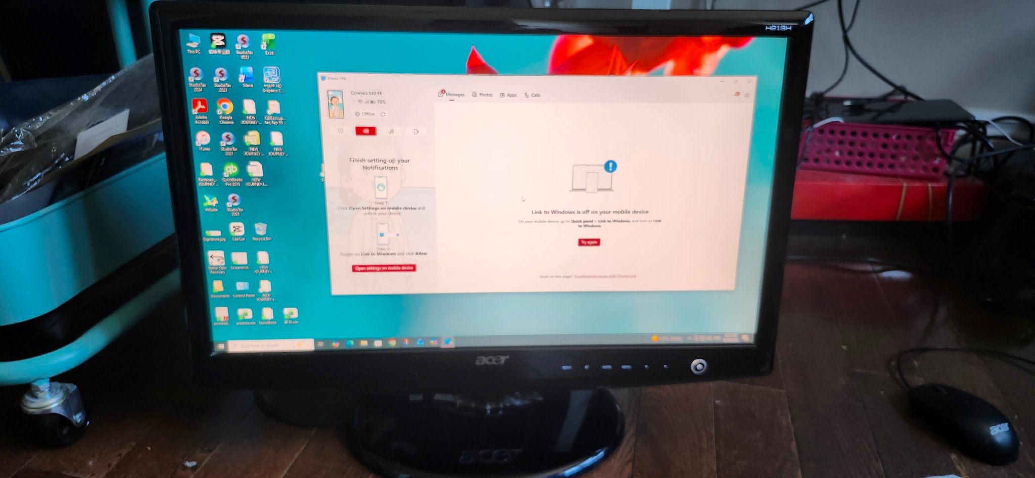 21.5 in. Acer monitor - photo 3