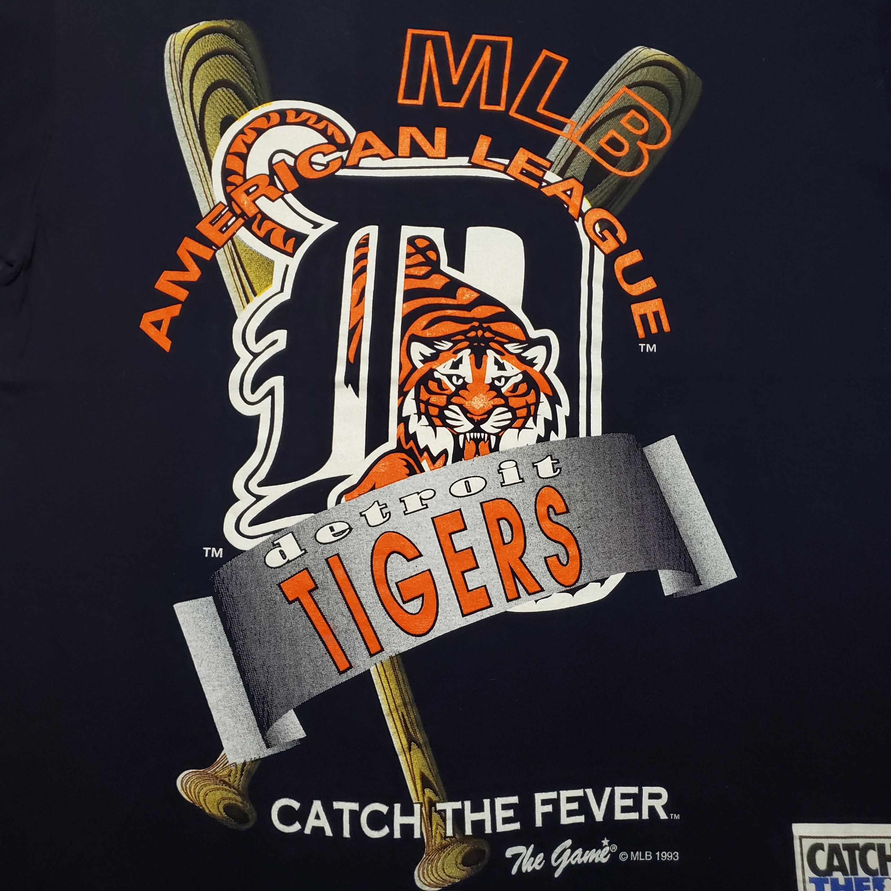 Vintage 1993 Detroit Tigers The Game T-Shirt - photo 2