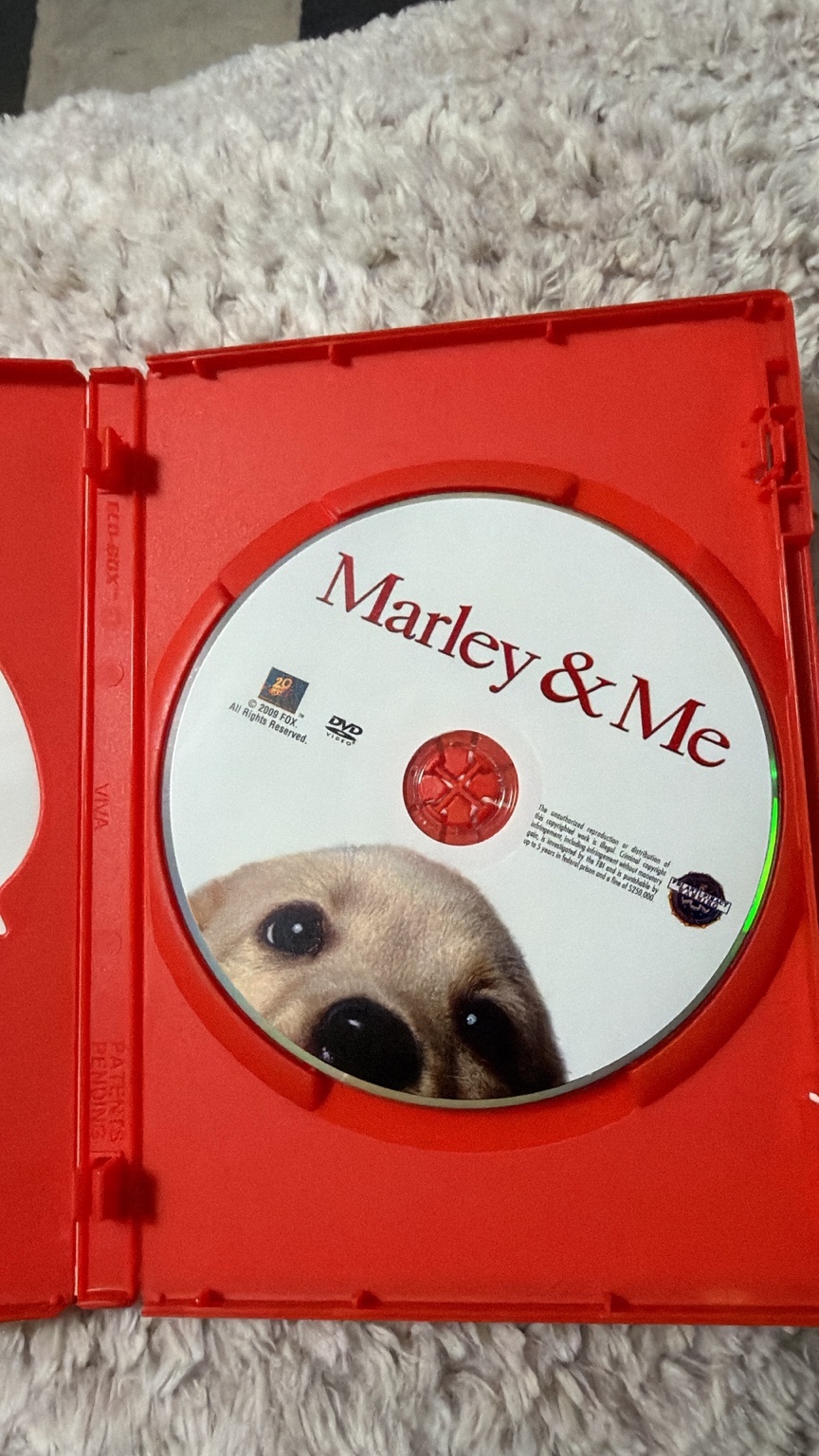 Marley & Me DVD – Jennifer Aniston & Owen Wilson - photo 2