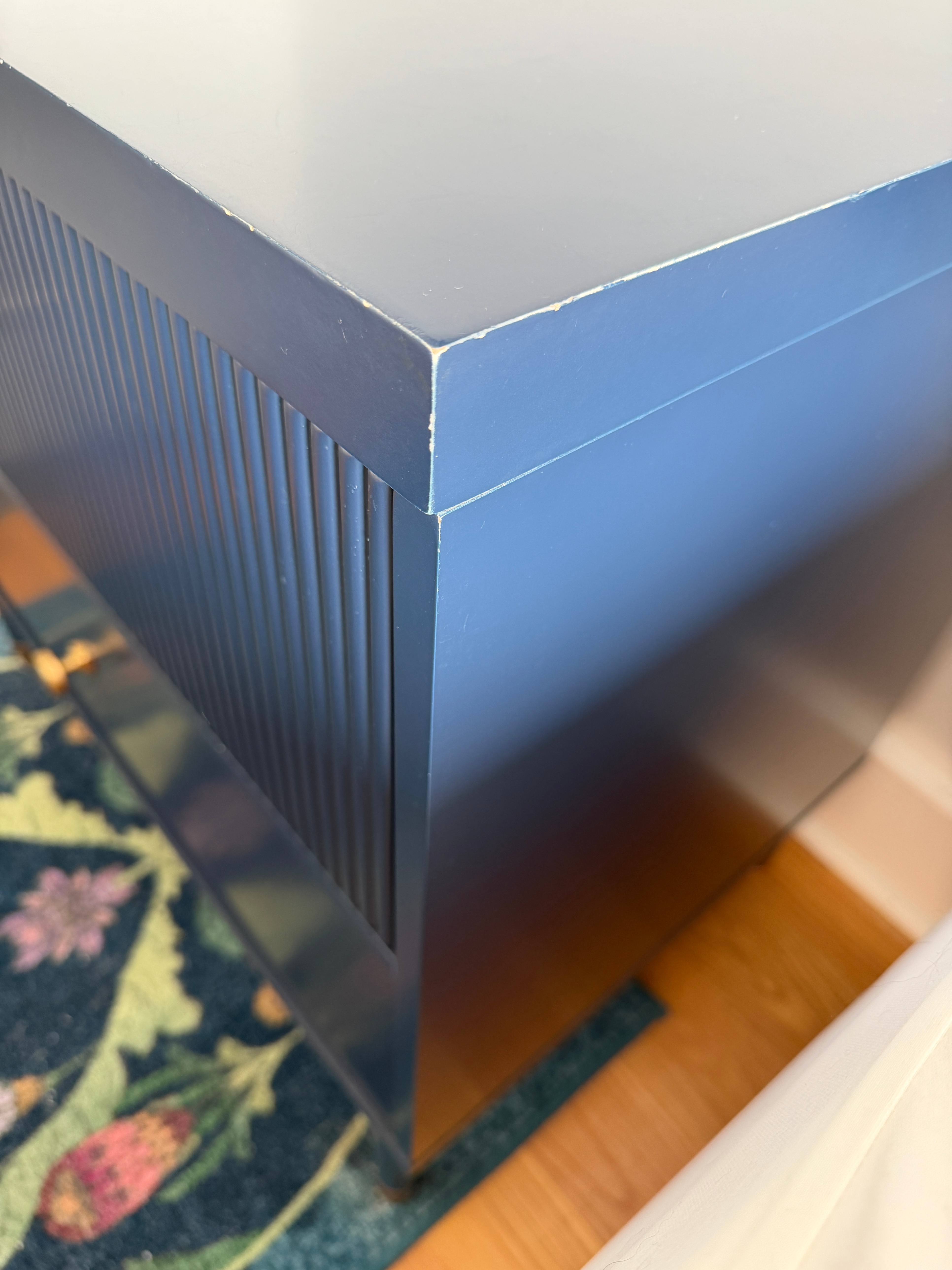 MCM Style Nightstands - Navy Blue - Pair - photo 4