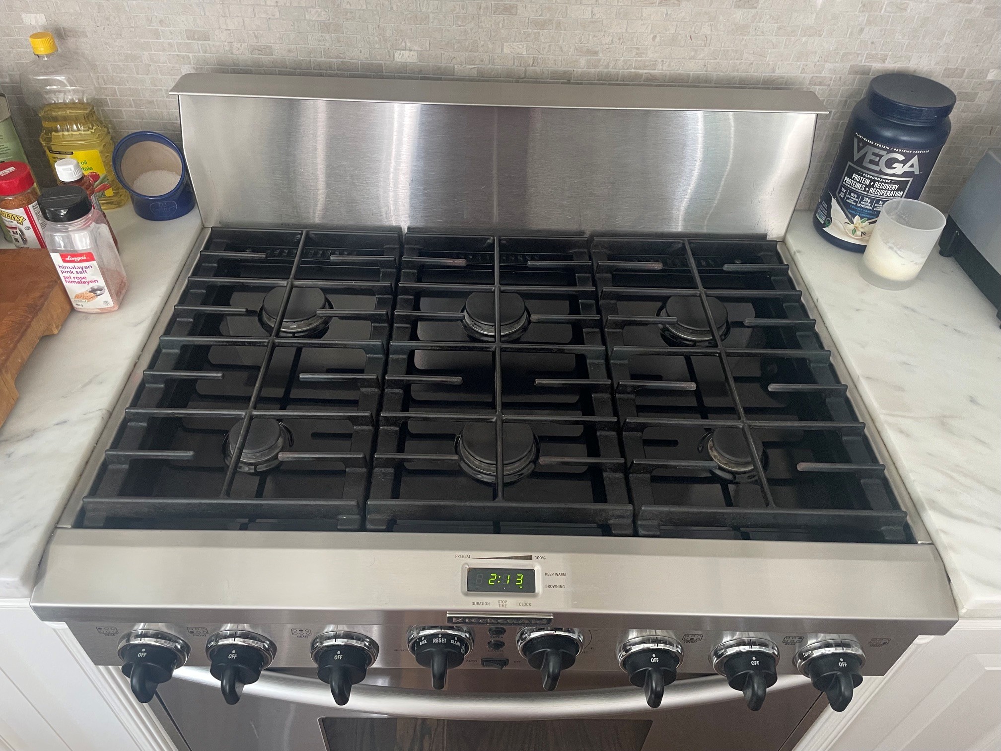 Stove - KitchenAid 36" Professional Dual-Fuel Range - photo 3