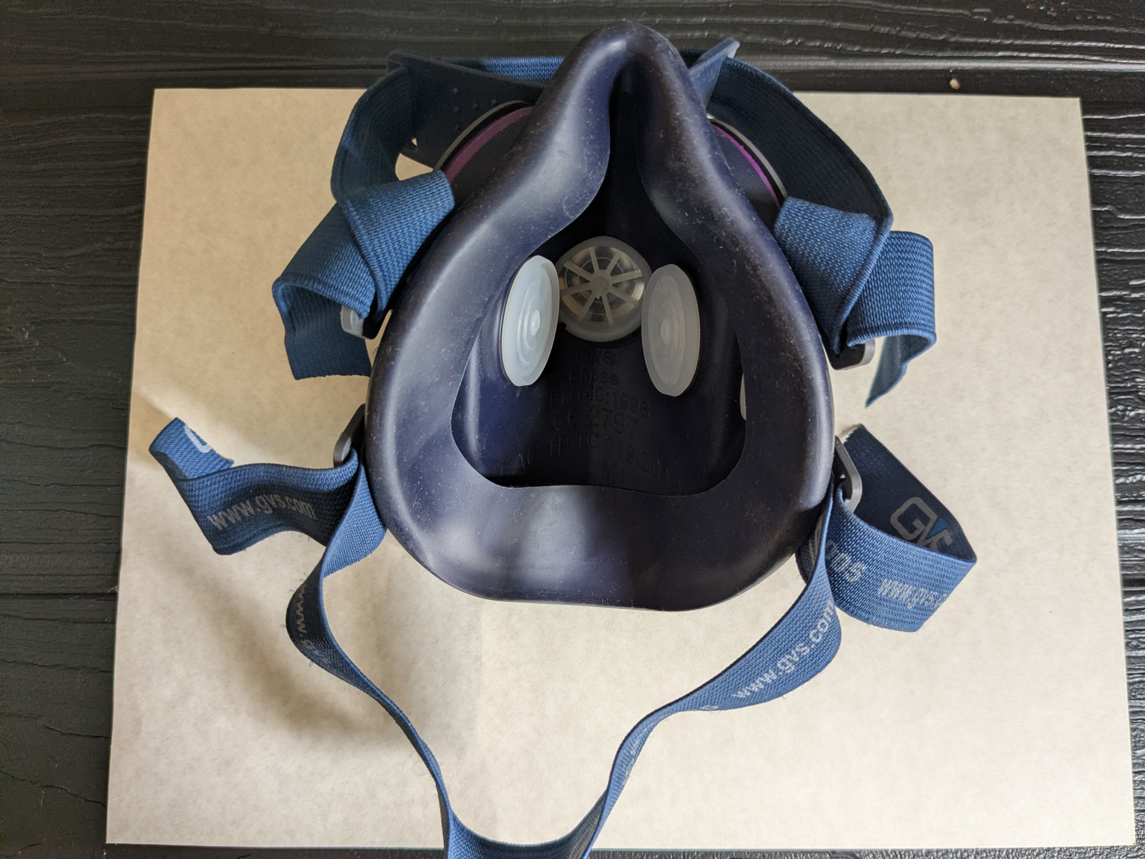 GVS Elipse SPR457 Half Mask Respirator with P100 Filters M/L - photo 2