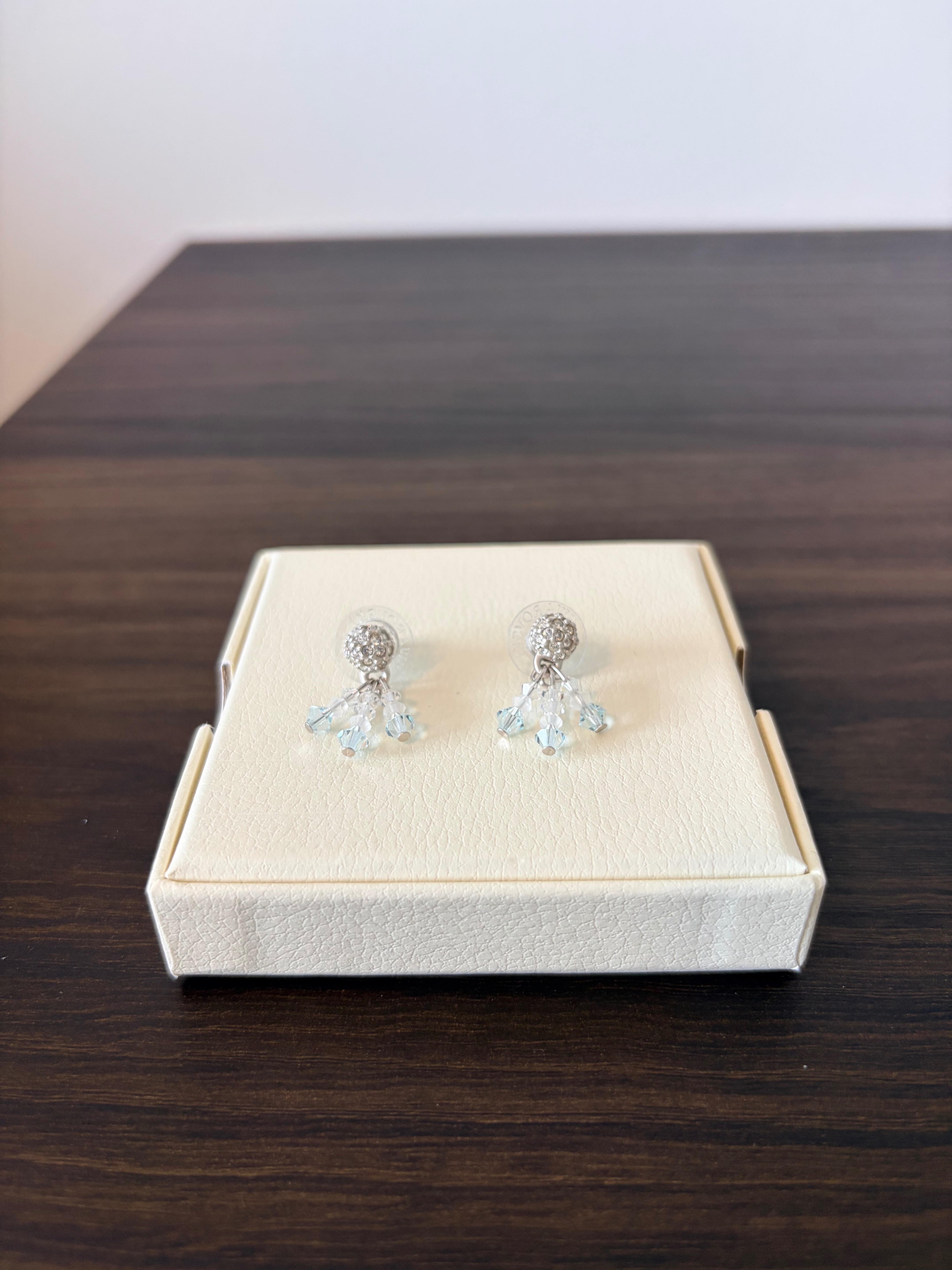 Vintage Swarovski Crystal Drop Earrings