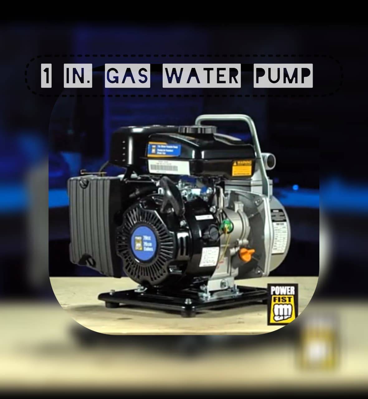 1-Inch Gas Water Pump