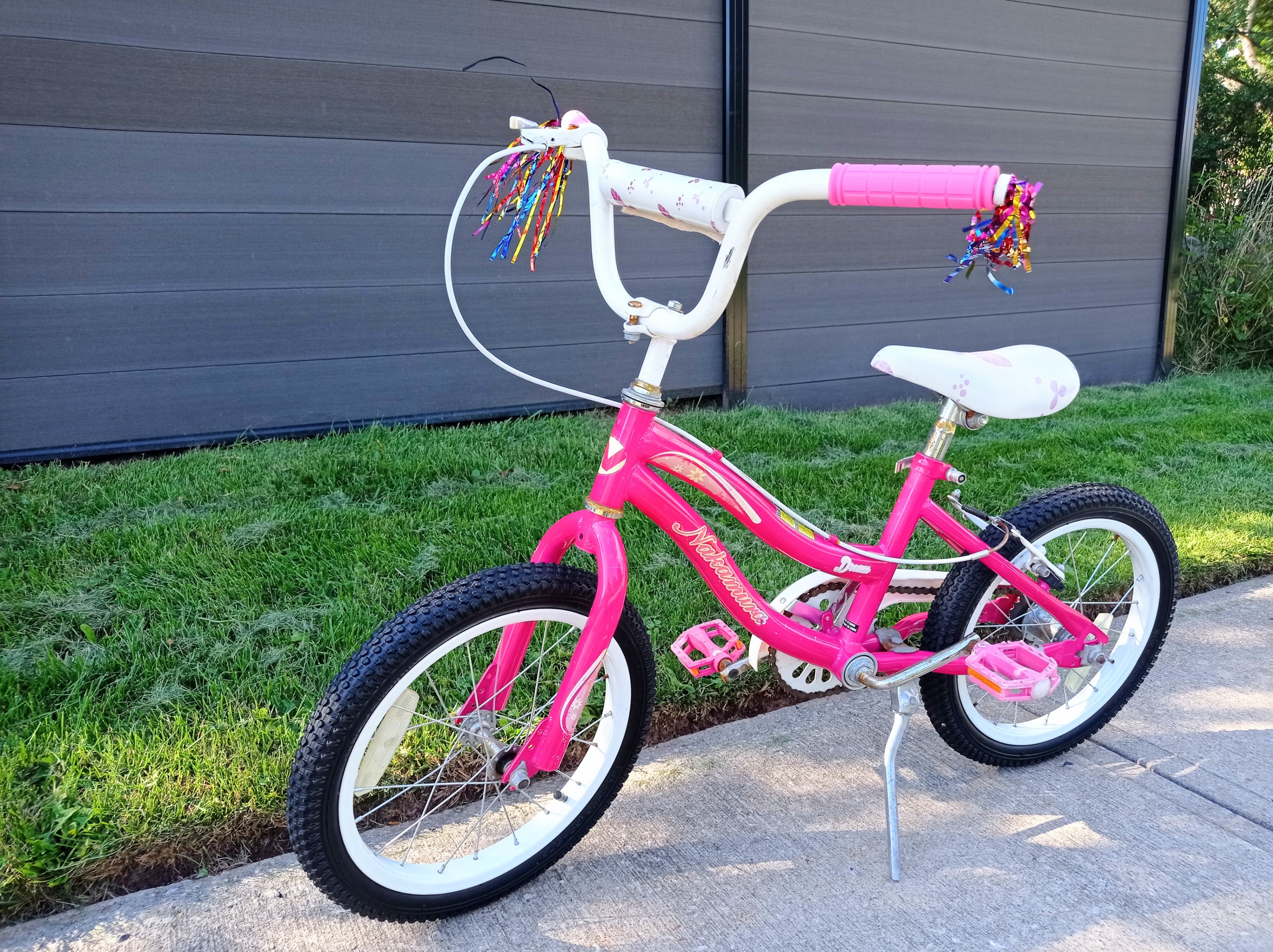Nakamura Dream 16" Girls Bike with New Tires & Grips - photo 2