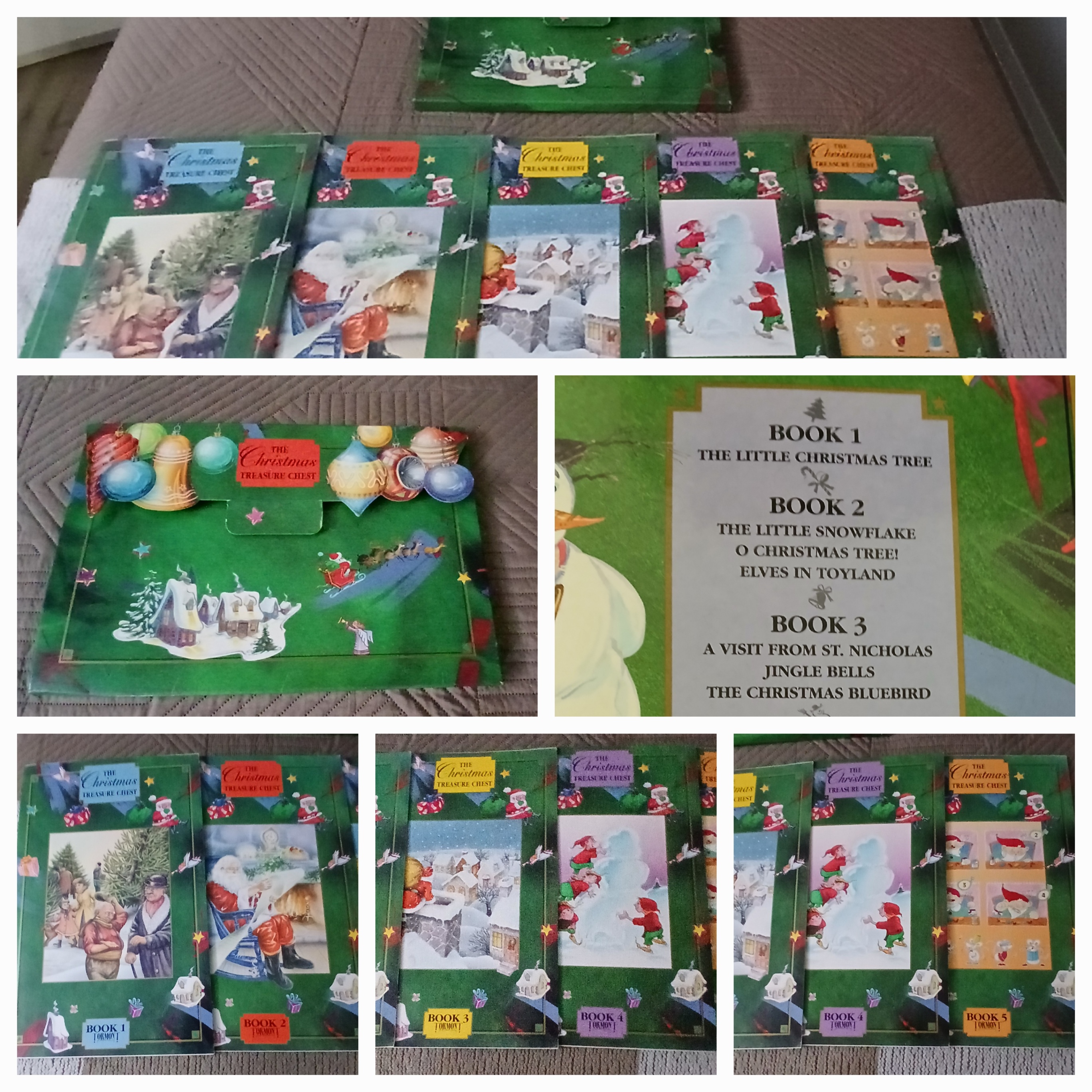 Christmas Treasure Chest , a set of Christmas storybooks.