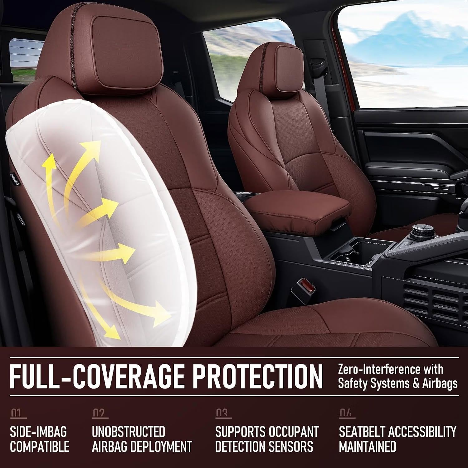 2024–2026 Toyota Tacoma Front Seat Covers - photo 3