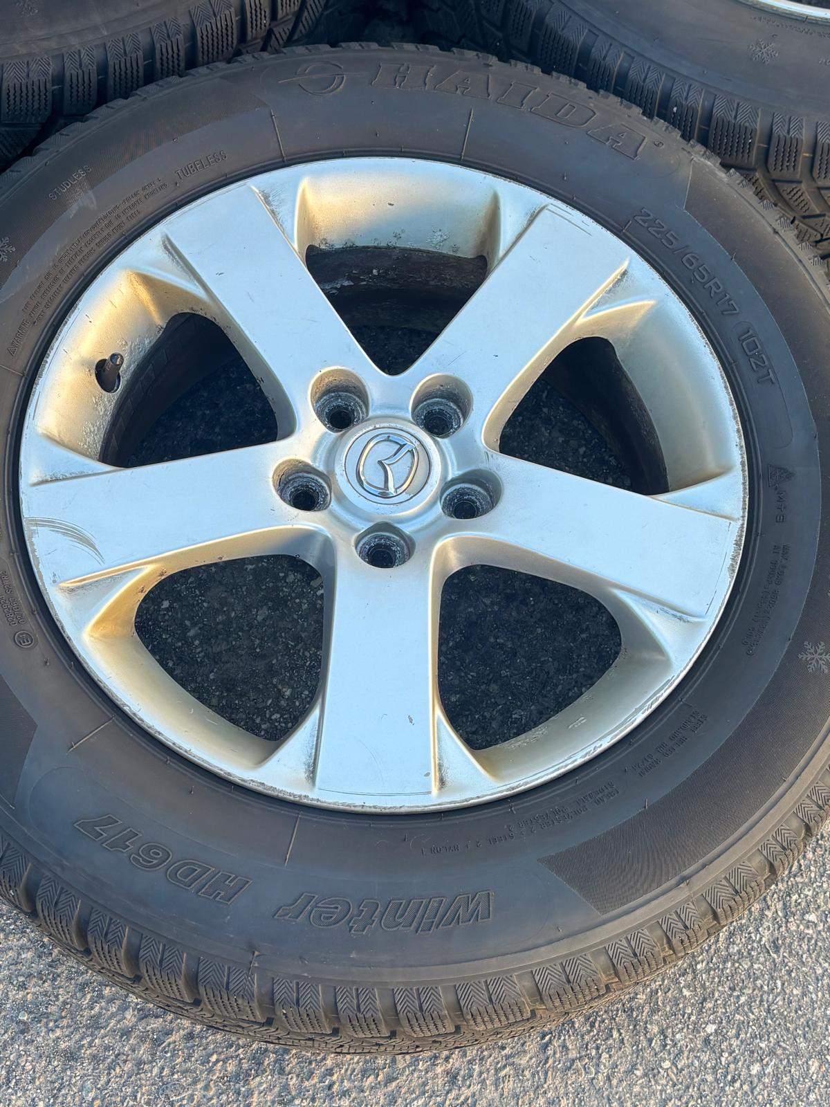 OEM 17"Mazda CX5/CX7/Tribute/Escape rims(5x114)+ 225/65/R17 snow - photo 3