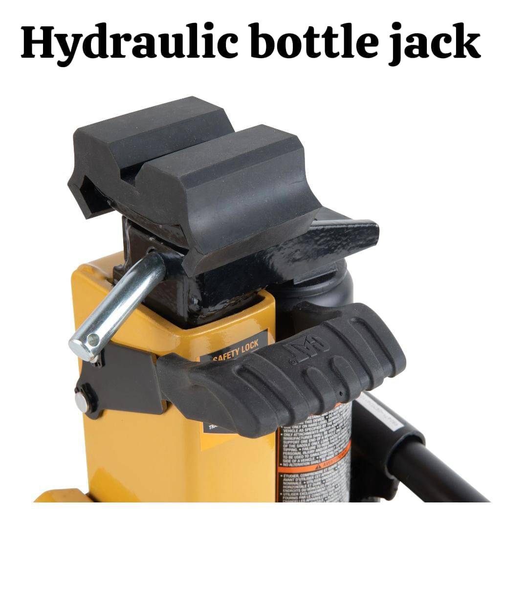 3-Ton Black Hydraulic Jack - photo 3