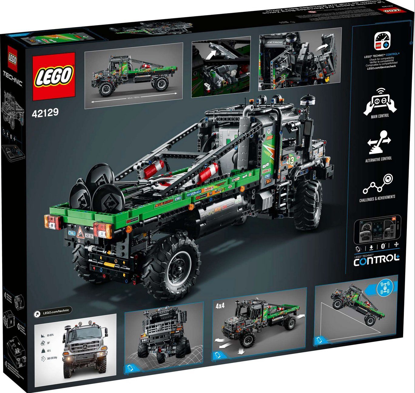 LEGO 42129 Technic 4x4 Mercedes-Benz Zetros Trial Truck New - photo 2