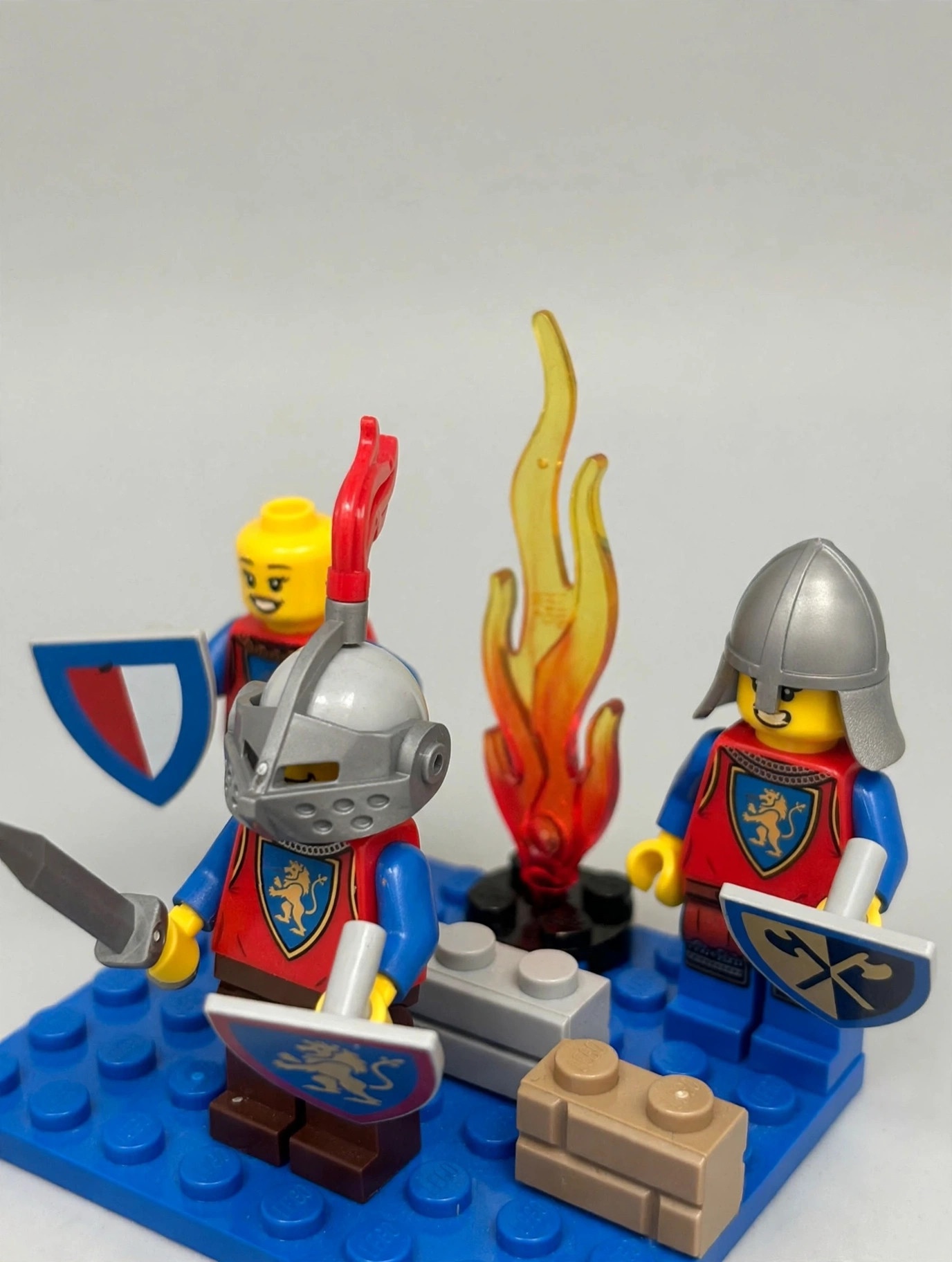 LEGO Castle Knight Minifigures Set Medieval Lot - photo 3