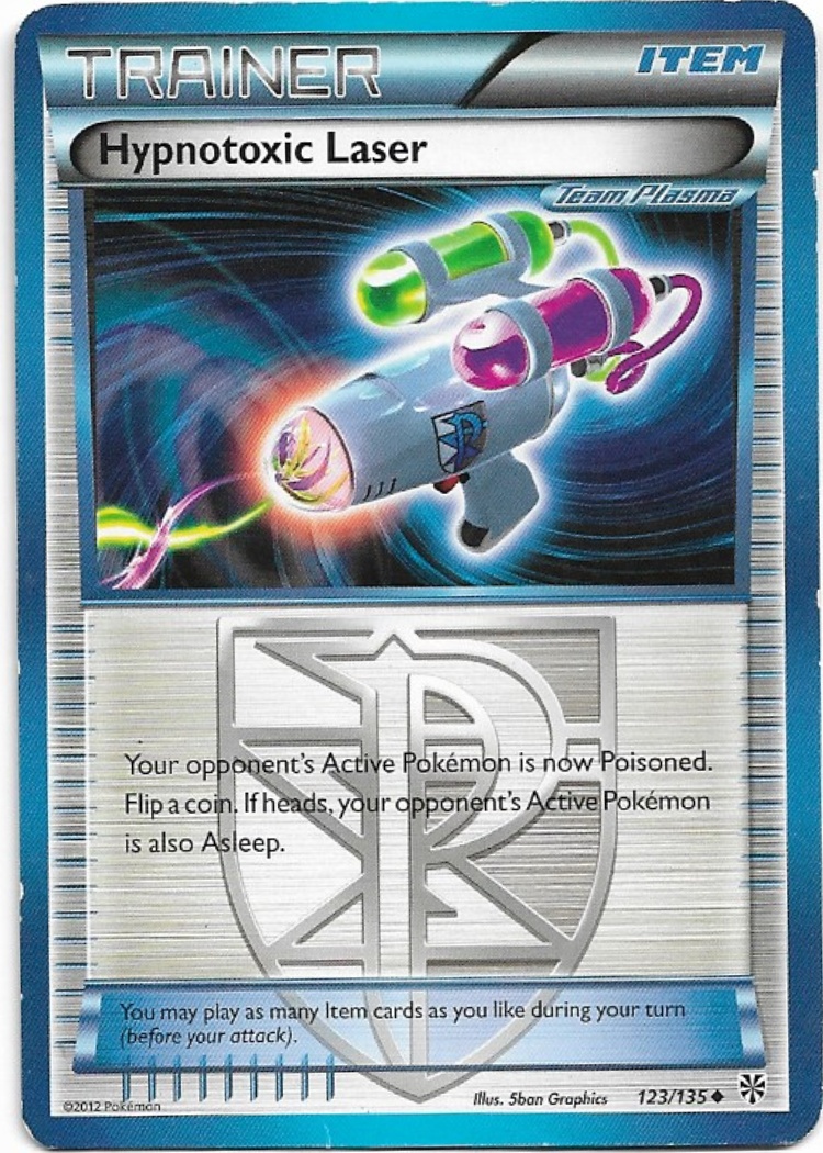 Pokemon Hypnotoxic Laser 123/135 Plasma Storm LP
