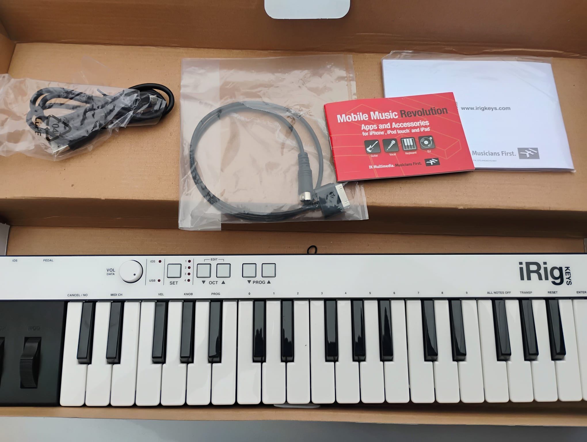 IK MULTIMEDIA IRIG KEYS Universal MIDI Keyboard/Control - photo 5