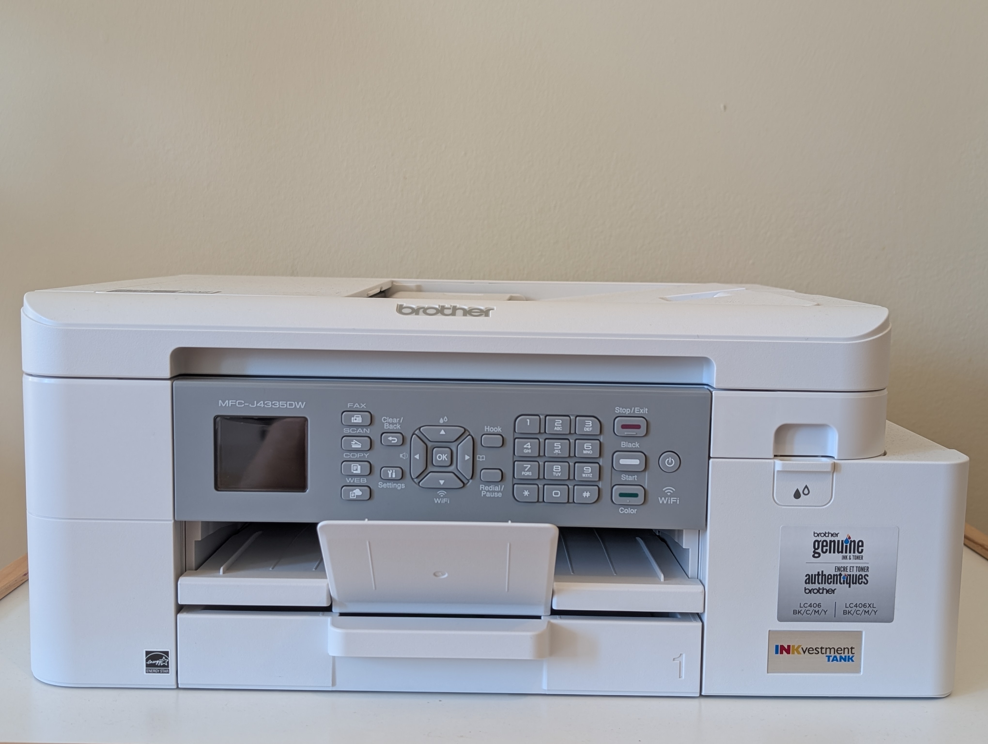 Brother MFC-J4335DW Wireless All-in-One Printer - Like New - photo 2