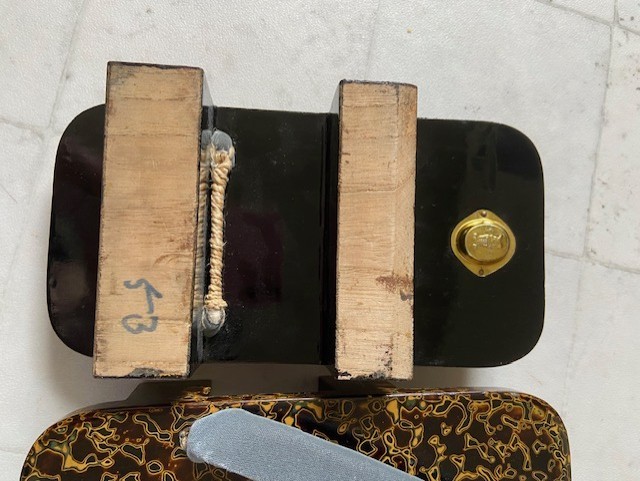 : Men's Japanese Geta Sandals (Tsugaru Urushi Lacquerware) - photo 3