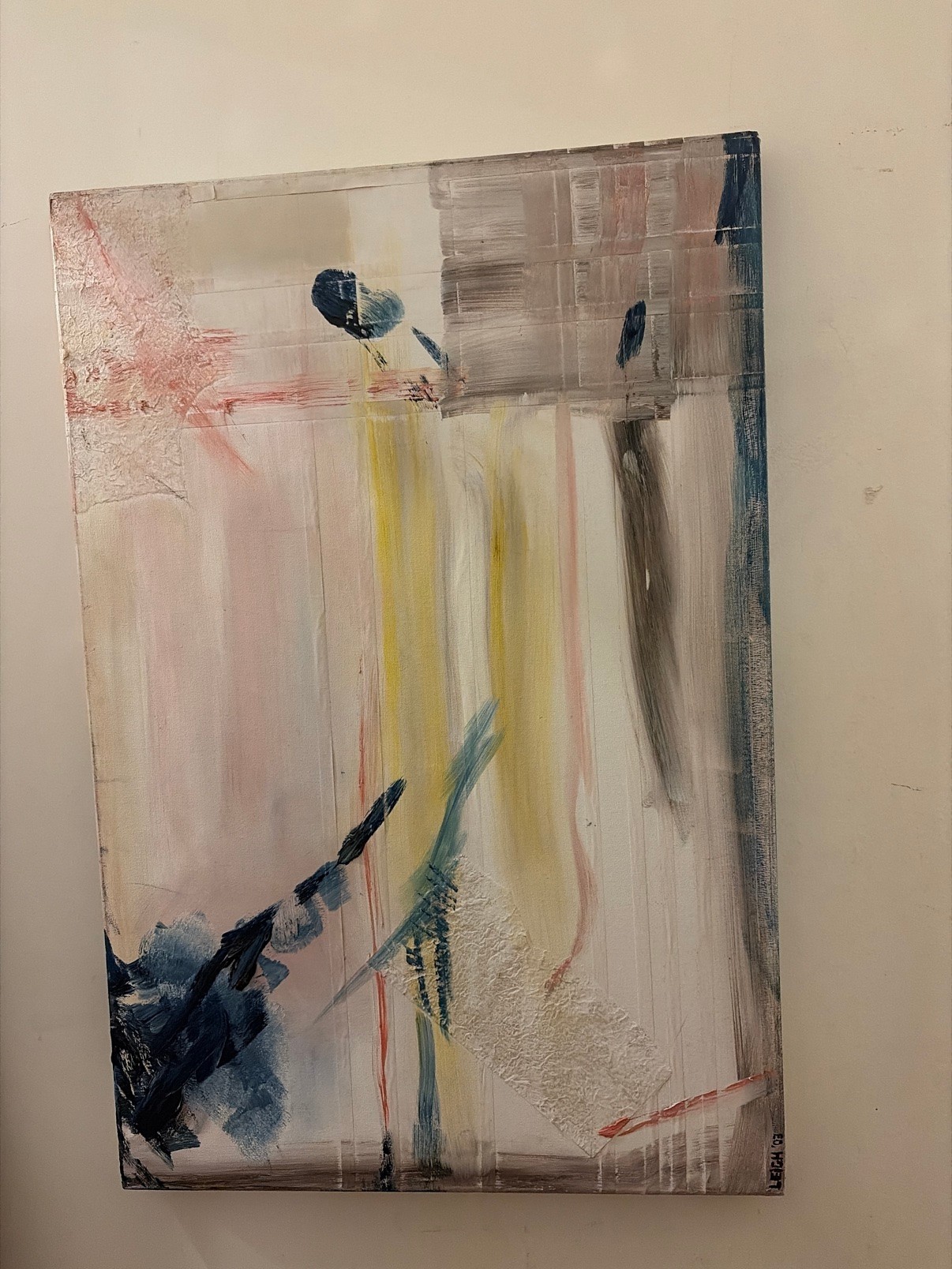 Original Abstract Painting on Canvas — 24 x 36 in, Signed - photo 2