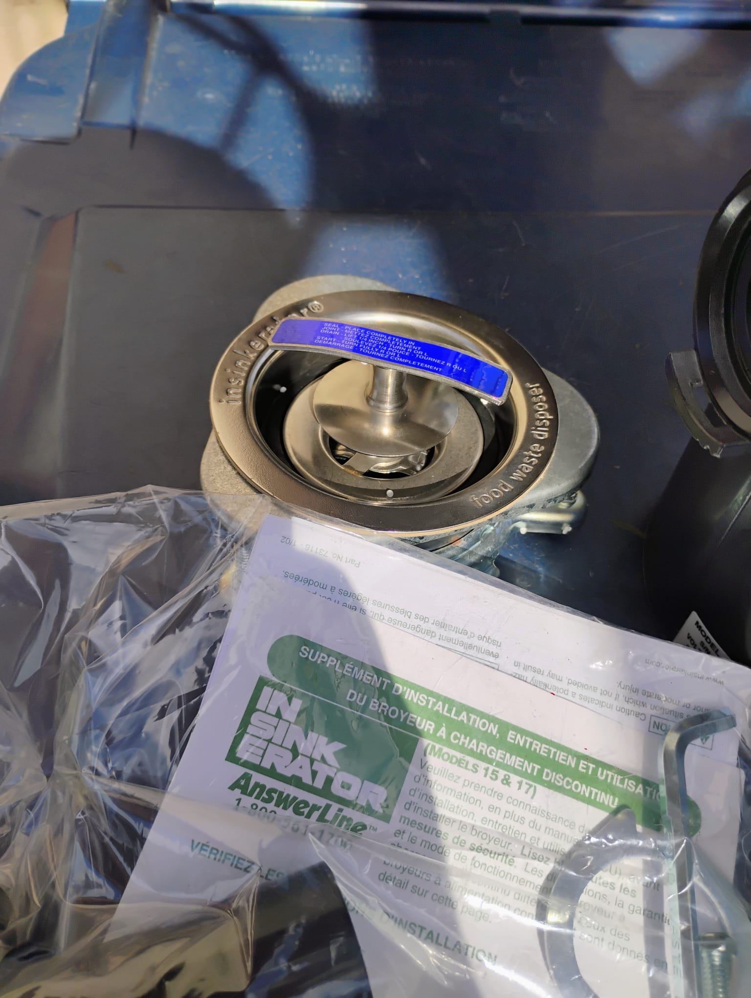 Insinkerator Garbage Disposal Evolution Cover Control 3/4 HP - photo 4