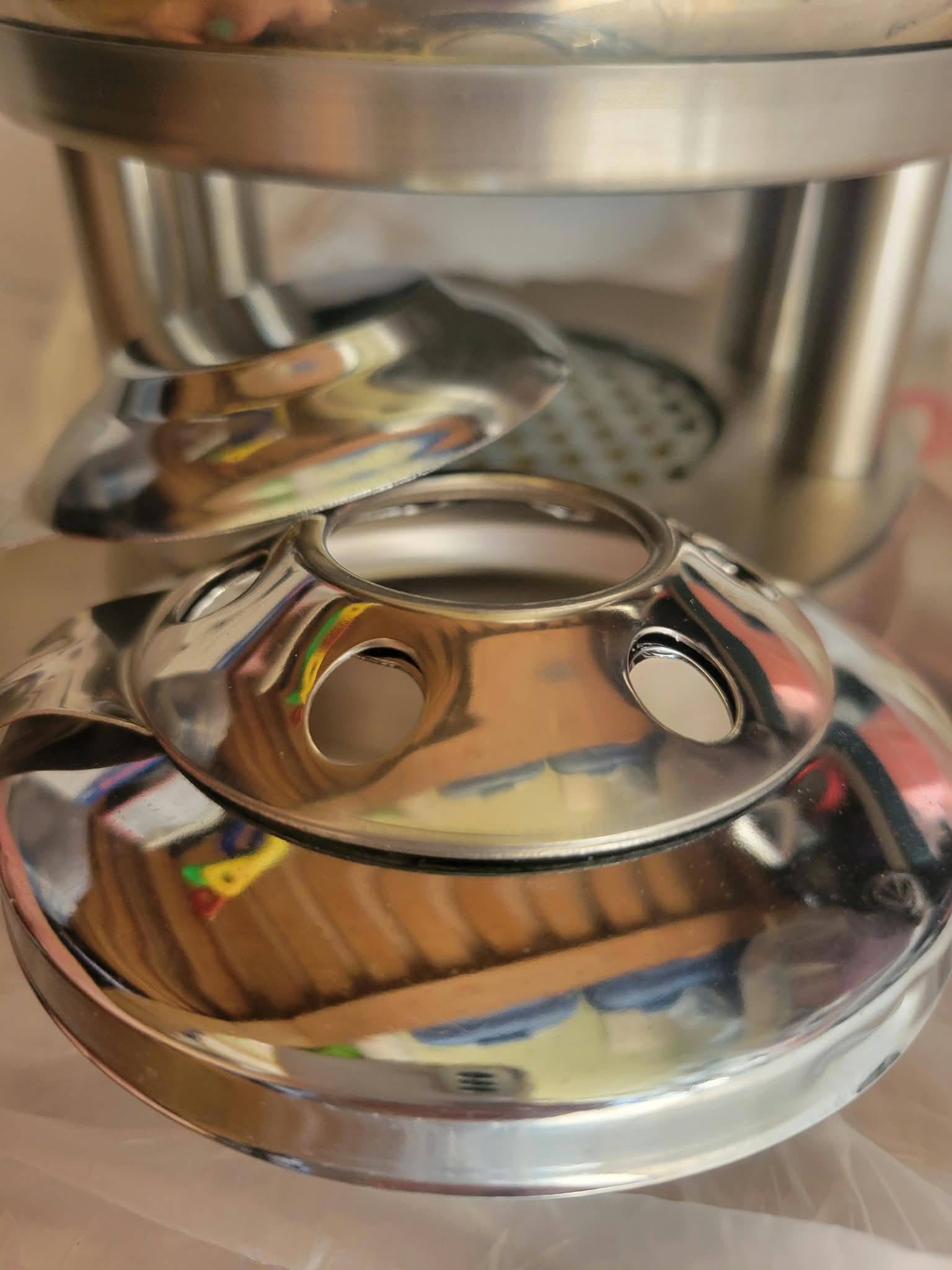 Stainless Steel Fondue Set with 6 Forks - photo 2